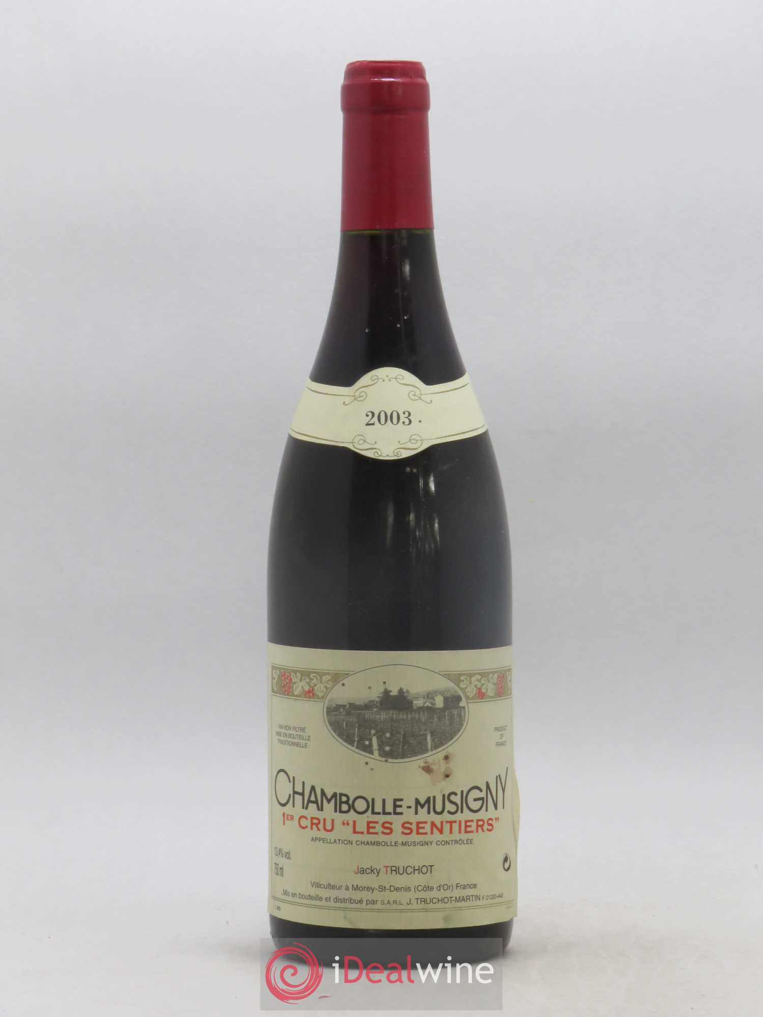 Chambolle-Musigny 1er Cru Les Sentiers Jacky Truchot 2003 - Lot de 1 bouteille - 0