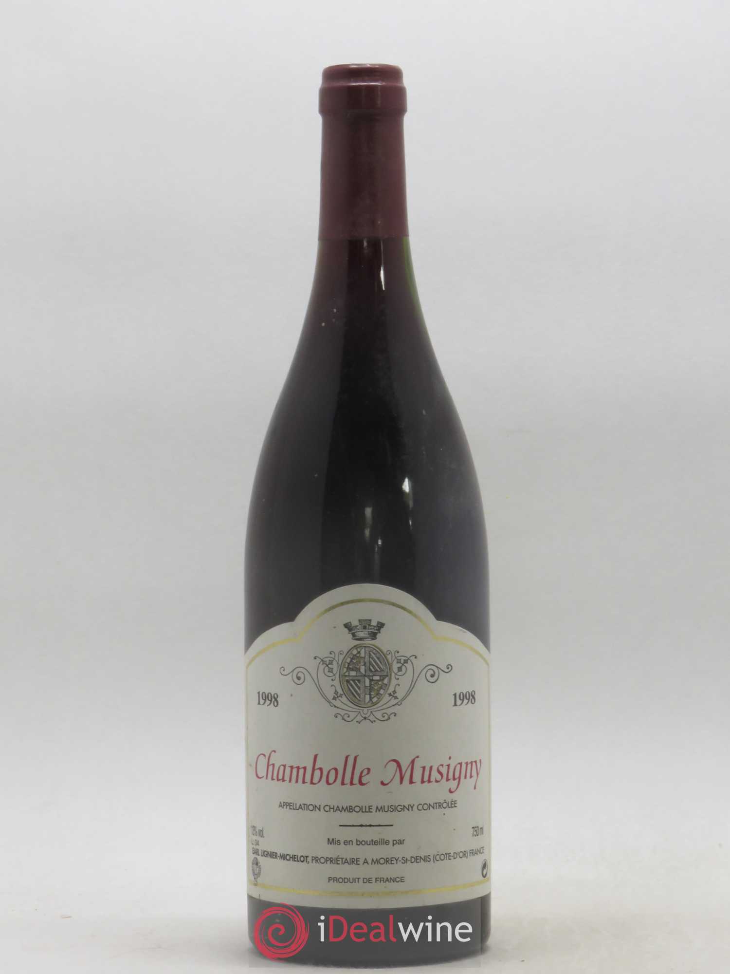 Chambolle-Musigny Lignier Michelot 1998 - Lot de 1 bouteille - 0