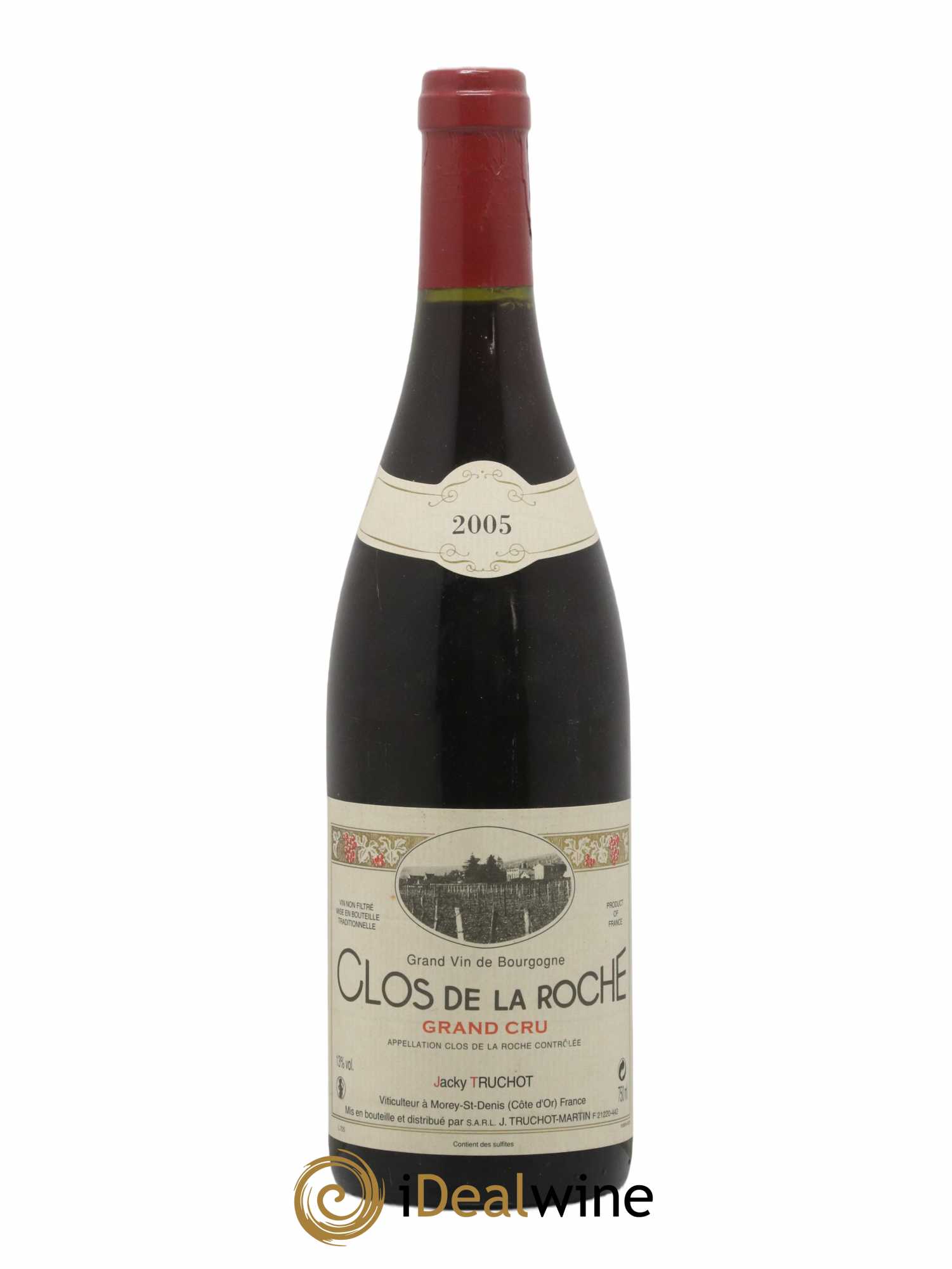 Clos de la Roche Grand Cru Jacky Truchot 2005 - Lot de 1 bouteille - 0