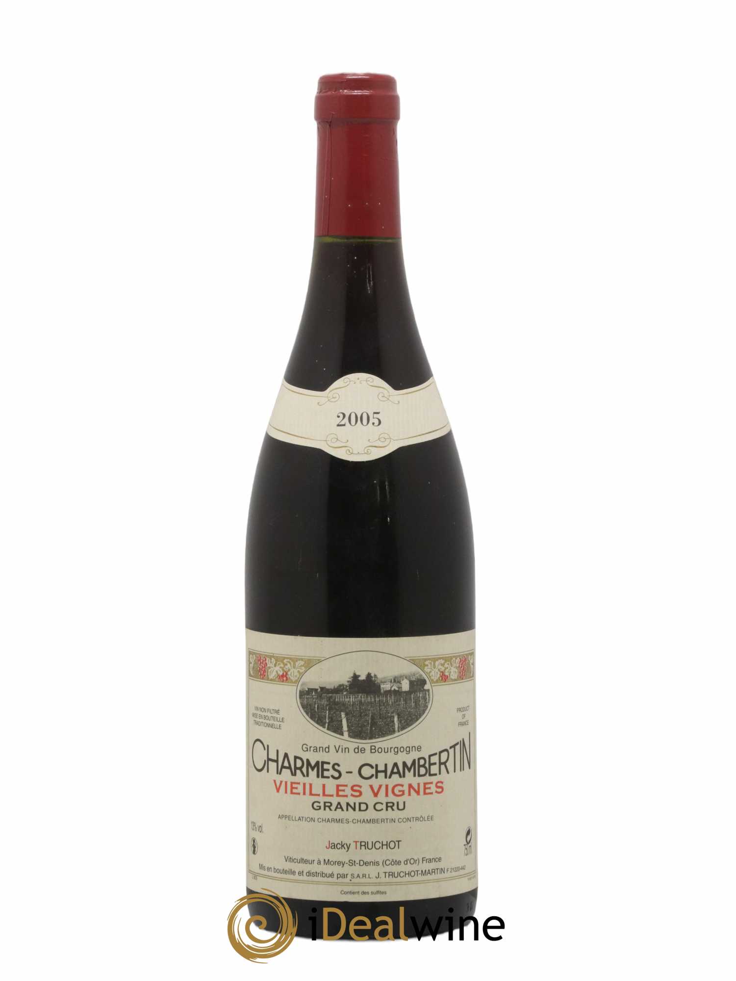 Charmes-Chambertin Grand Cru Vieilles Vignes Jacky Truchot 2005 - Lot de 1 bouteille - 0