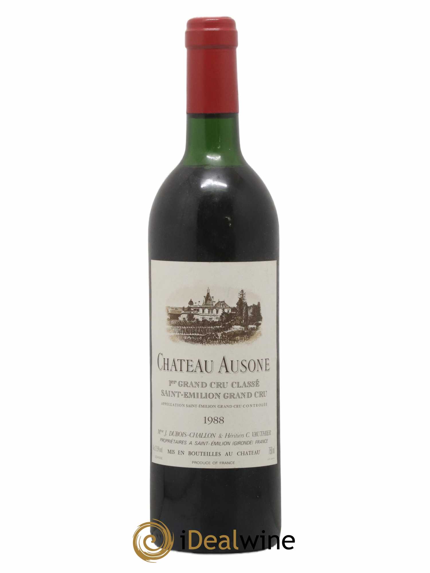 Château Ausone 1er Grand Cru Classé A 1988 - Lot de 1 bouteille - 0
