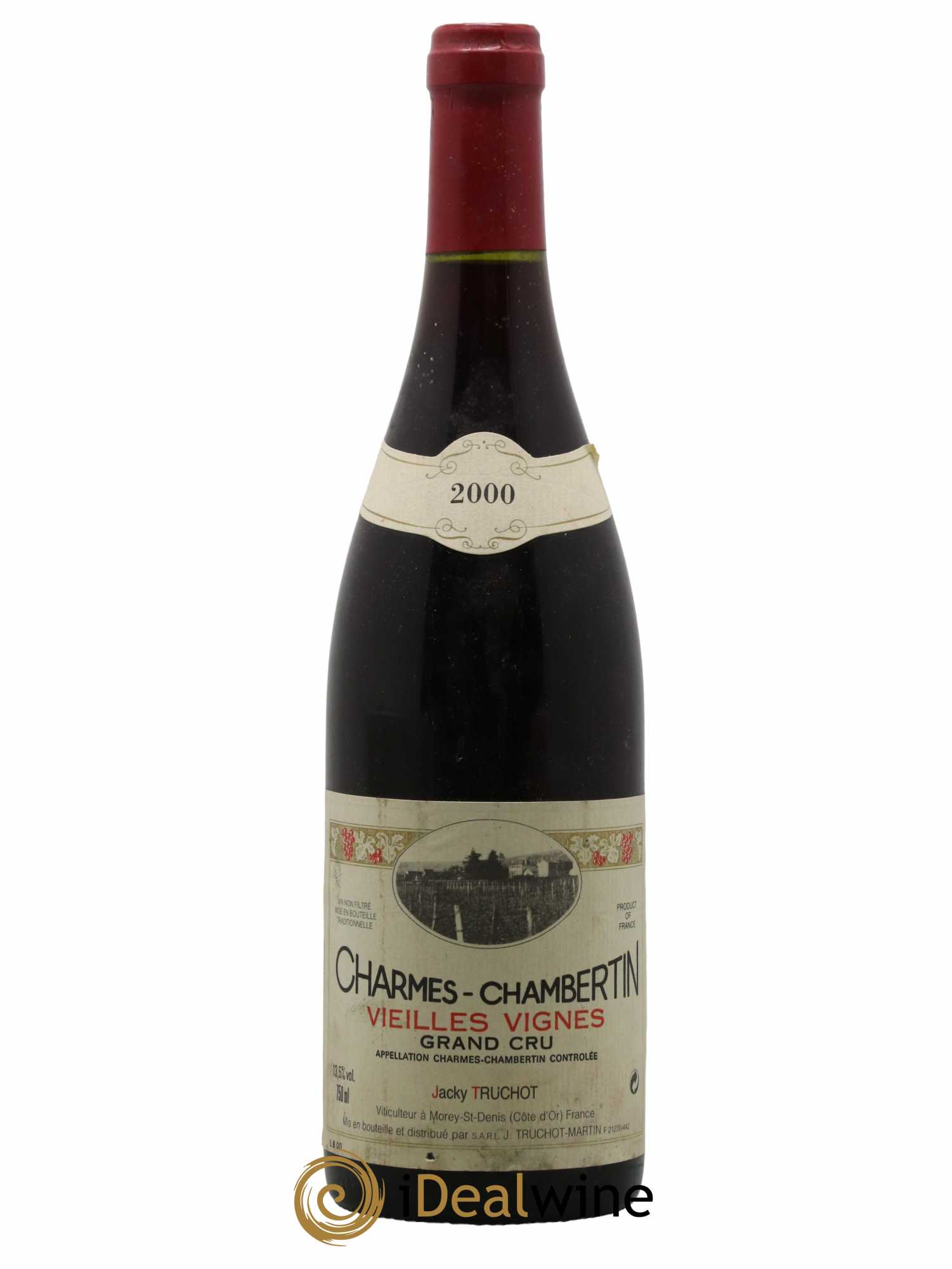 Charmes-Chambertin Grand Cru Vieilles Vignes Jacky Truchot 2000 - Lot de 1 bouteille - 0