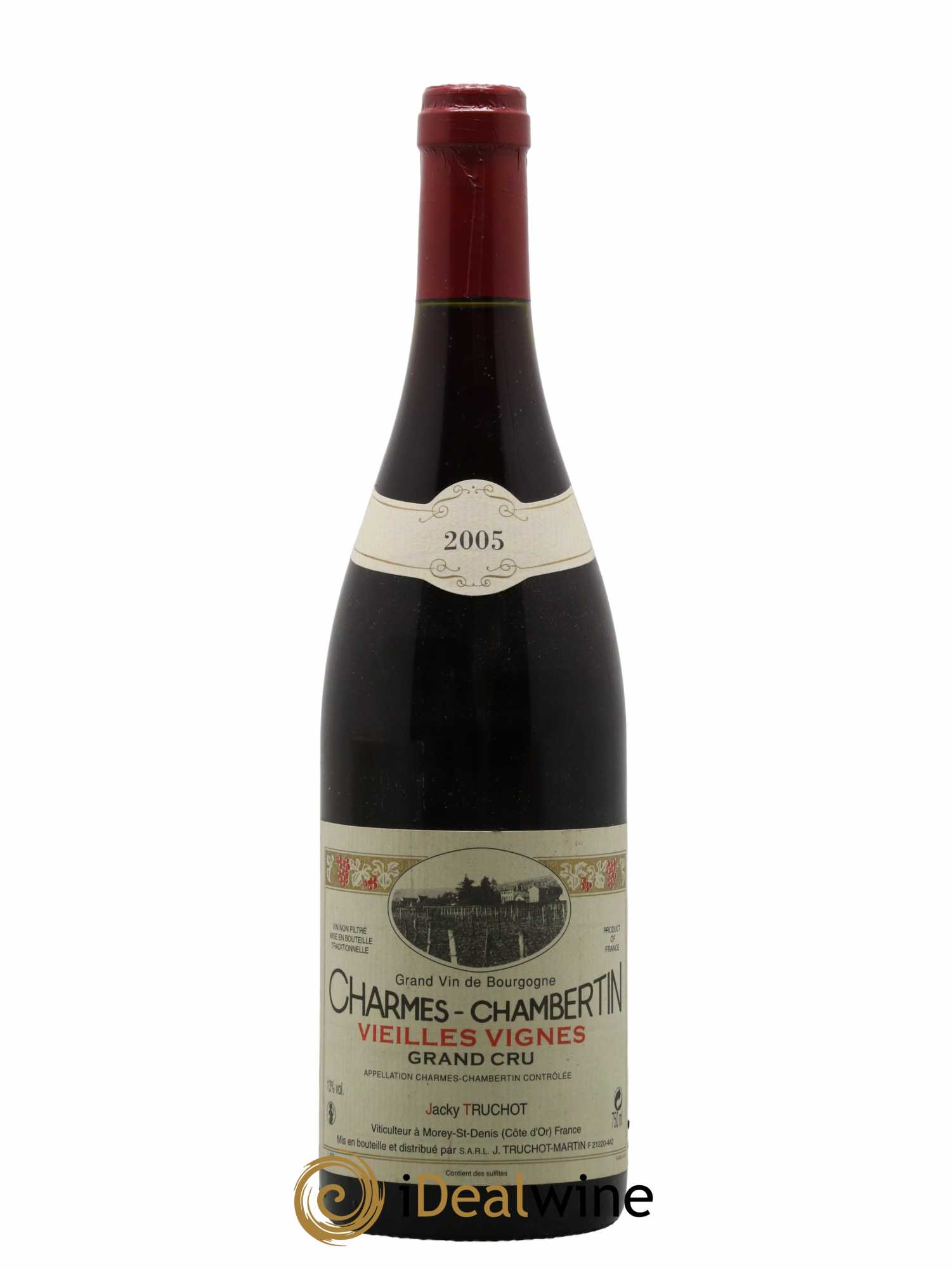 Charmes-Chambertin Grand Cru Vieilles Vignes Jacky Truchot 2005 - Lotto di 1 bottiglia - 0