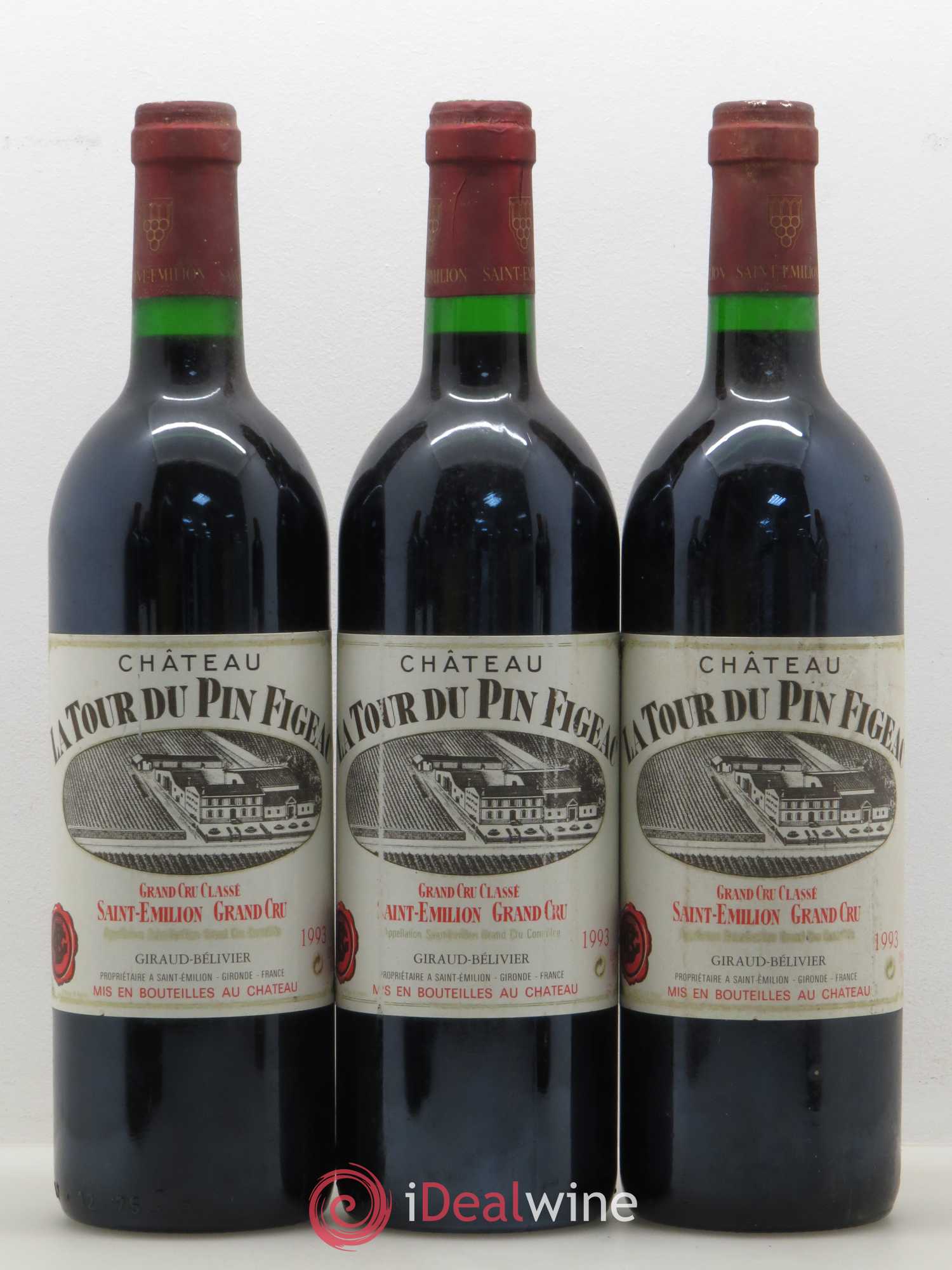 Château la Tour du Pin Figeac 1993 - Lot de 6 bouteilles - 2