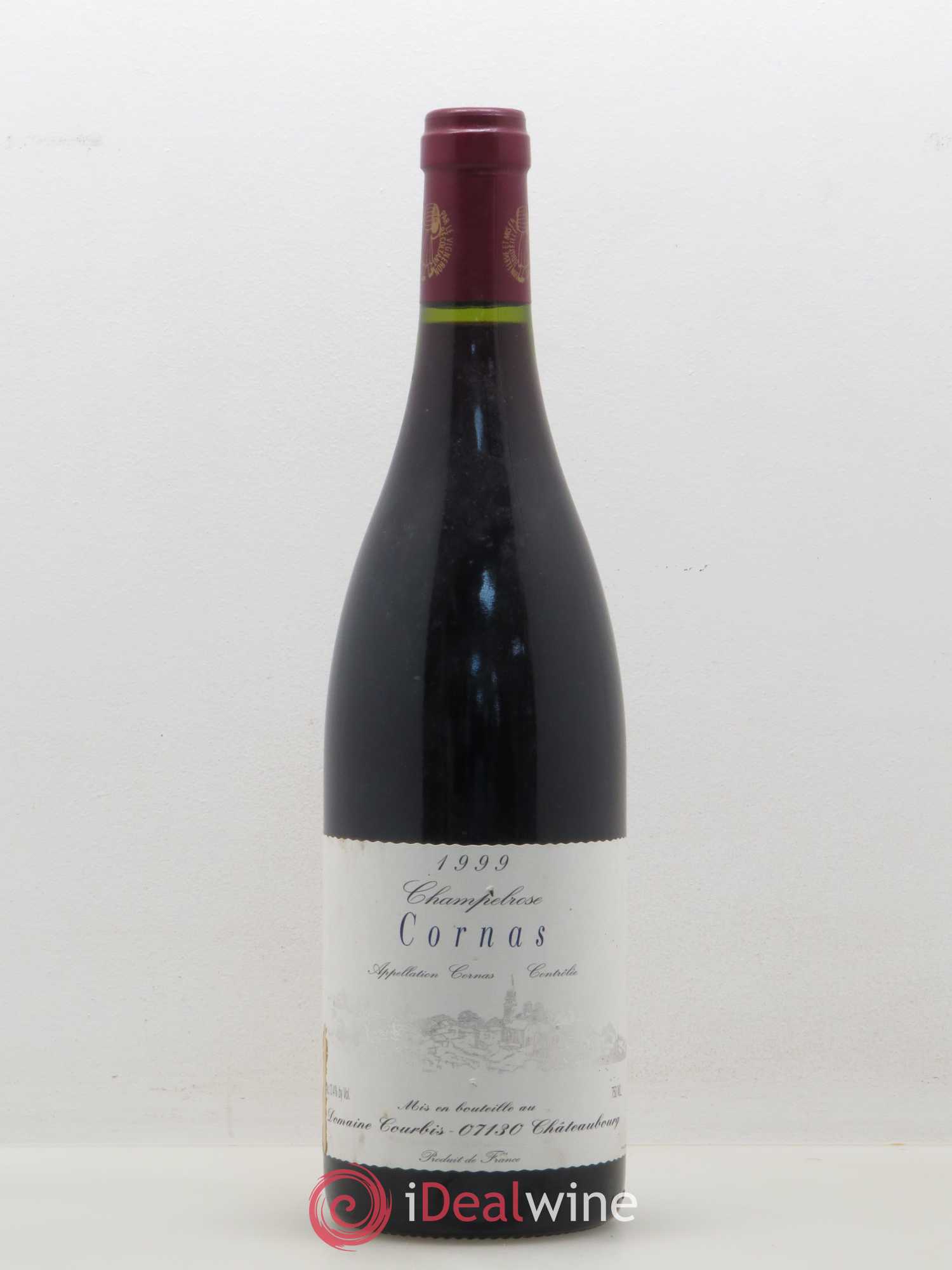 Cornas Champelrose Courbis 1999 - Posten von 1 Flasche - 0