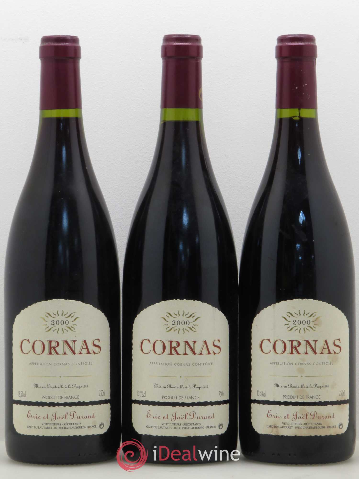 Cornas Durand 2000 - Posten von 3 Flaschen - 0