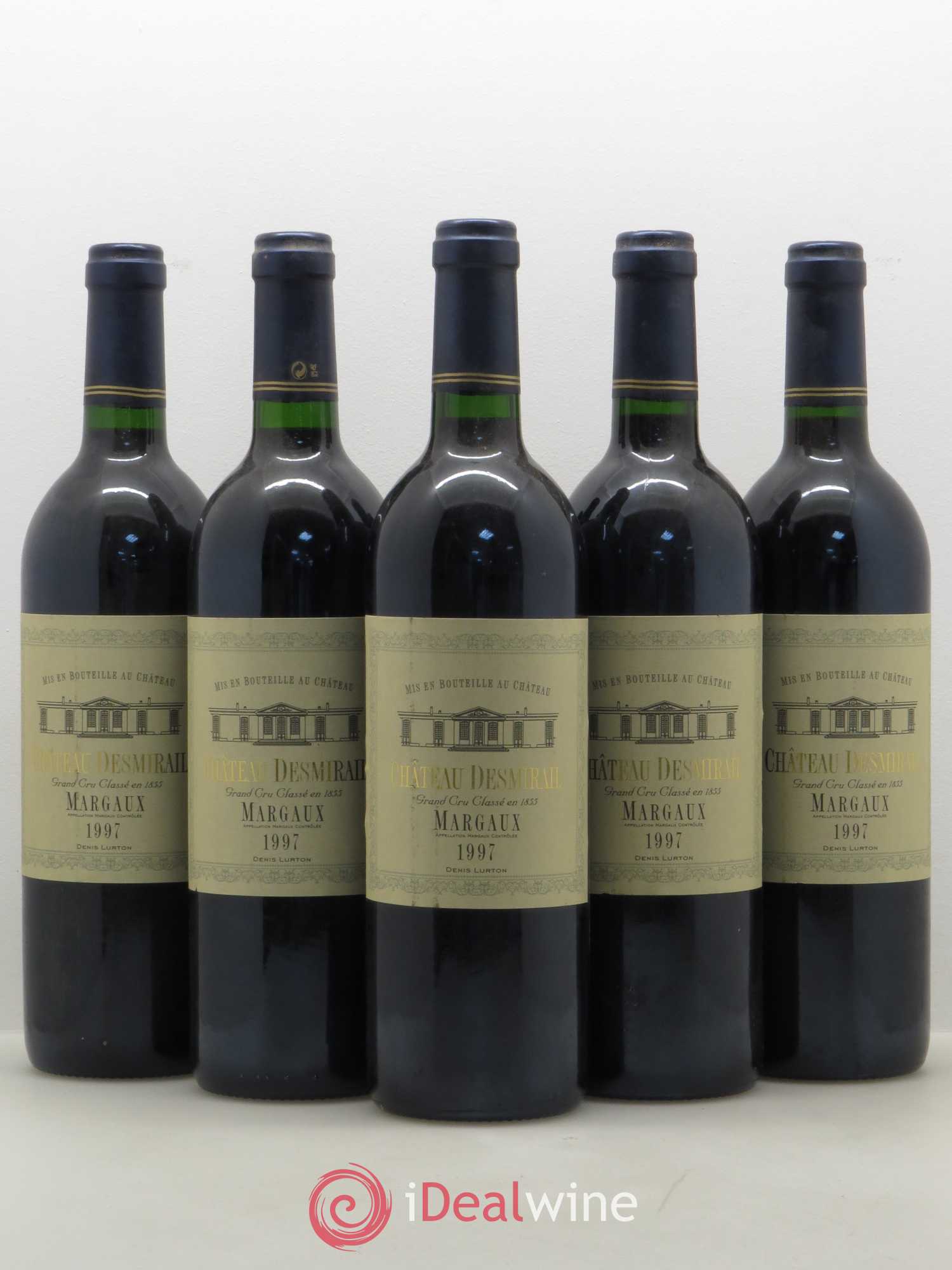 Château Desmirail 3ème Grand Cru Classé 1997 - Lot de 5 bouteilles - 0