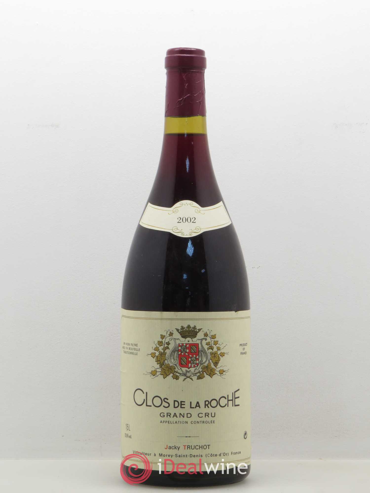 Clos de la Roche Grand Cru Jacky Truchot 2002 - Lot de 1 magnum - 0