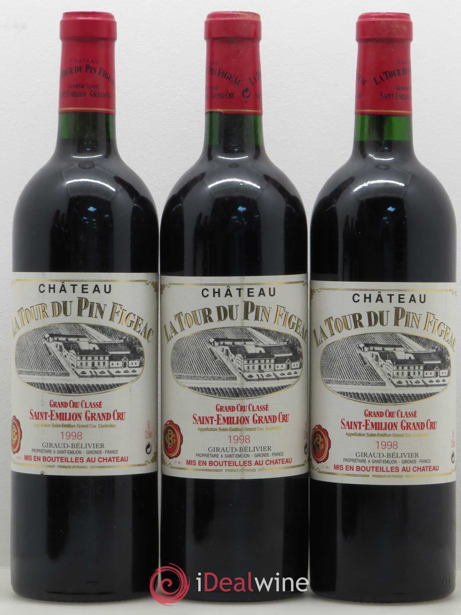 Château la Tour du Pin Figeac 1998 - Lot de 6 bouteilles - 2