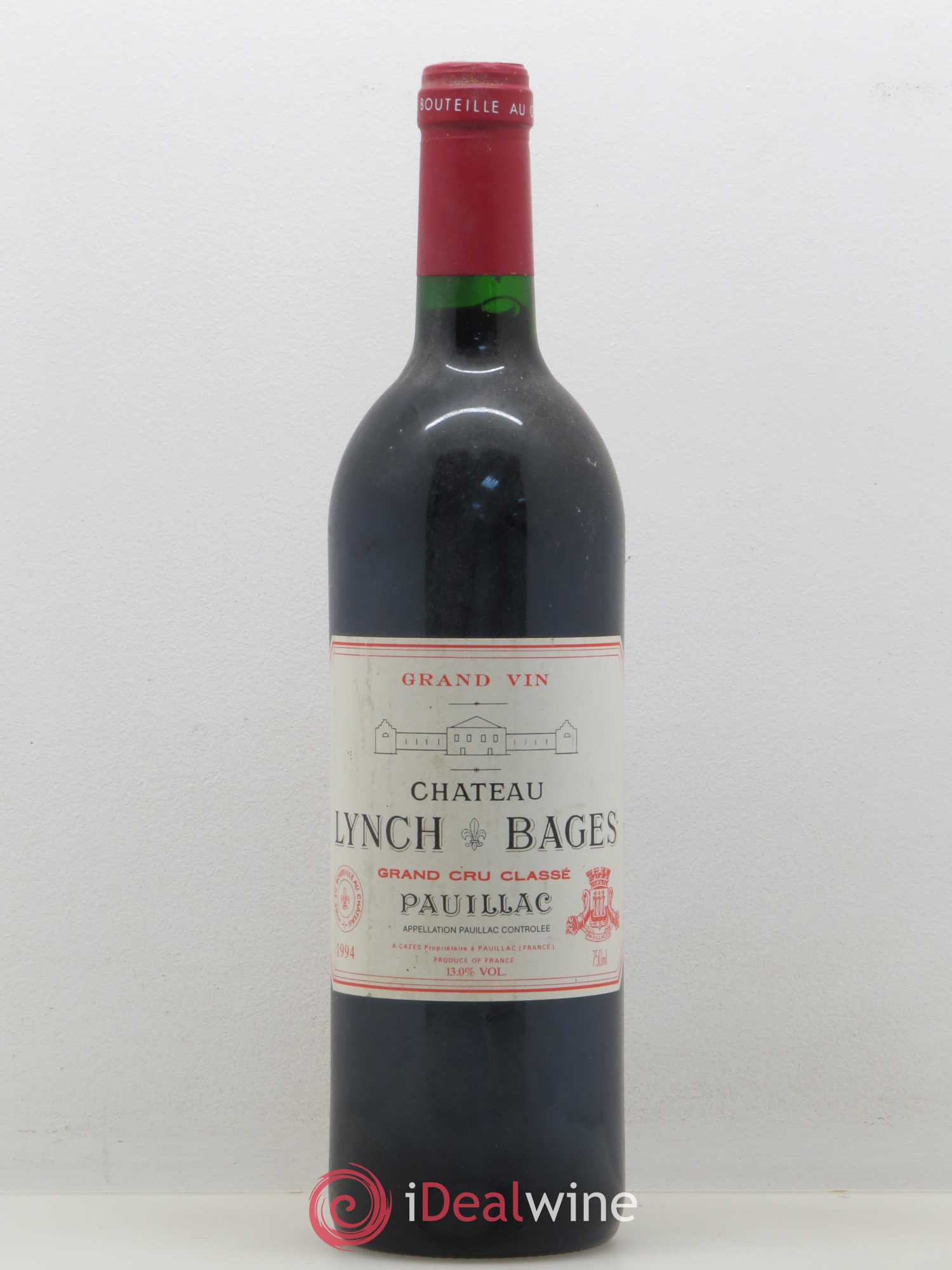 Château Lynch Bages 5ème Grand Cru Classé 1994 - Lot de 1 bouteille - 0