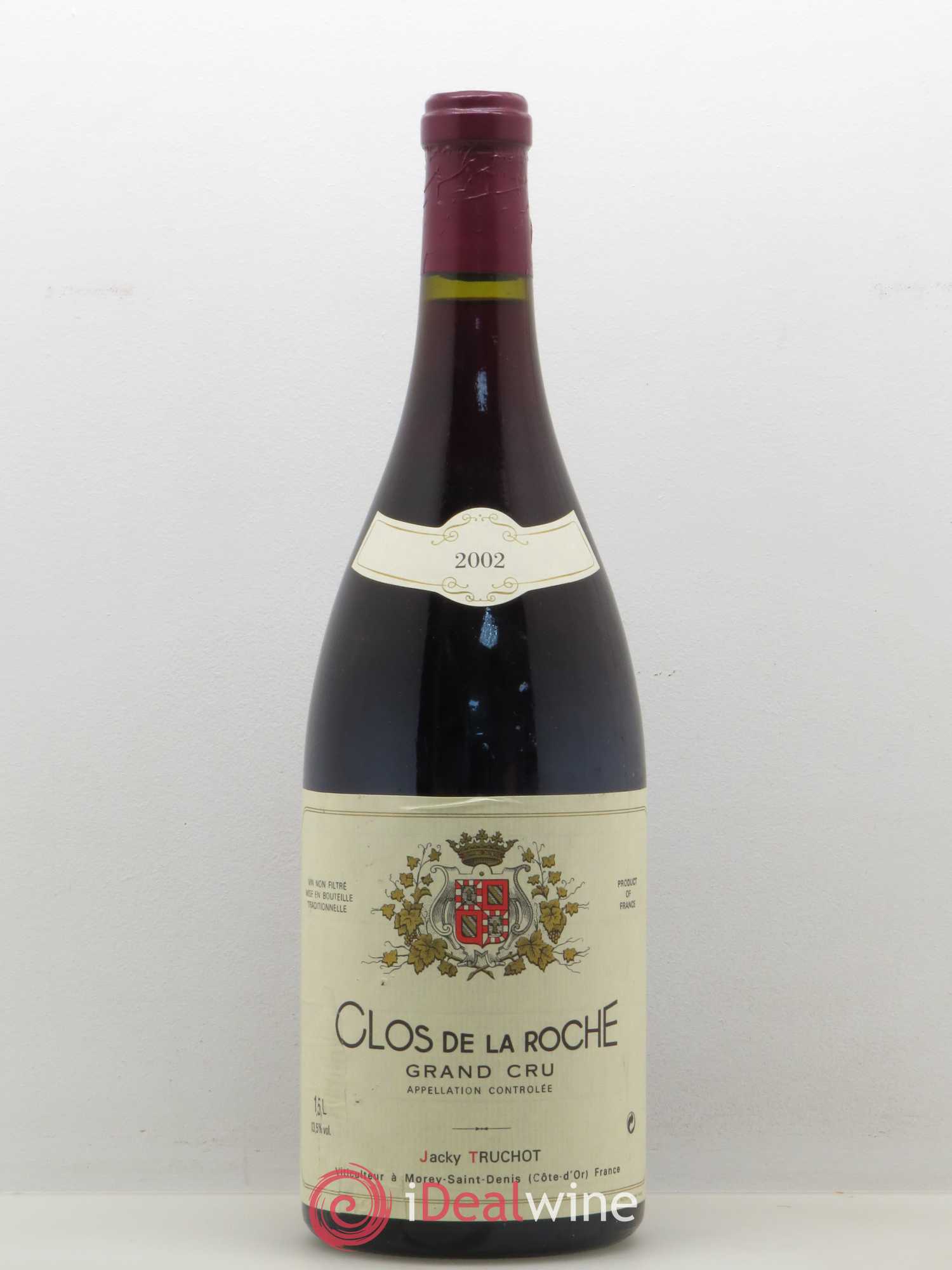 Clos de la Roche Grand Cru Jacky Truchot 2002 - Lot de 1 magnum - 0