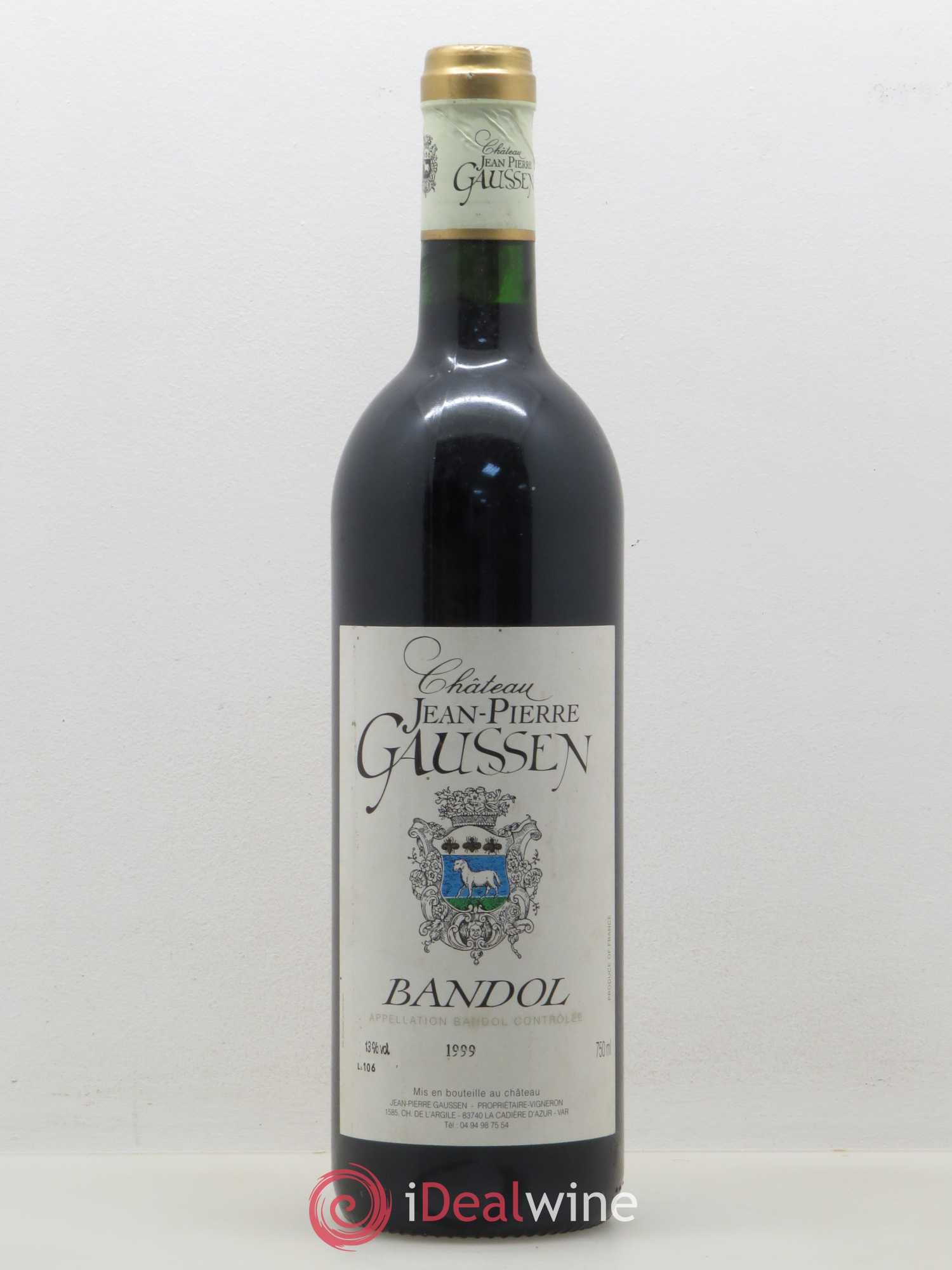 Bandol Gaussen 1999 - Lot de 1 bouteille - 0