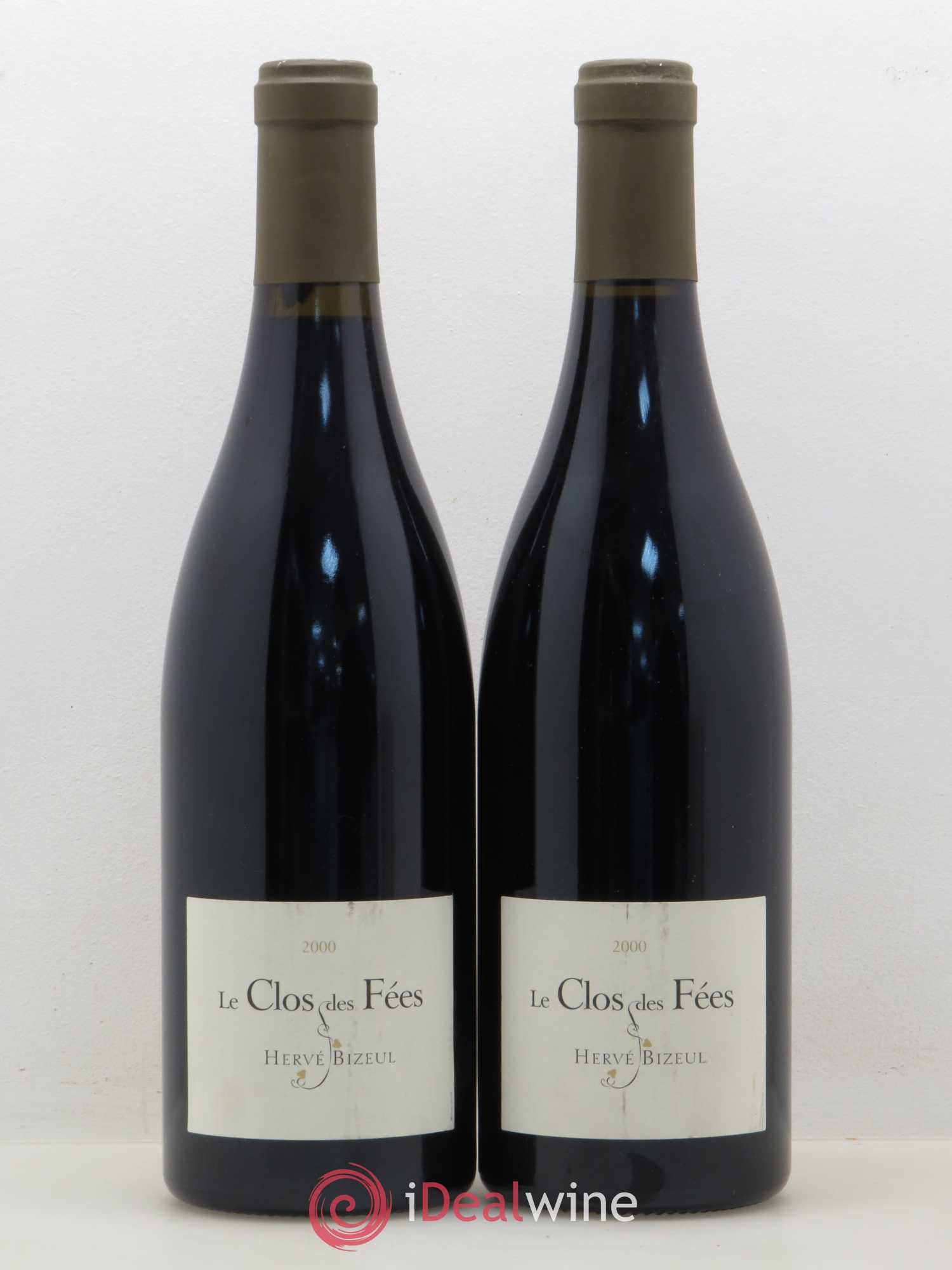 Côtes du Roussillon Villages Clos des Fées Hervé Bizeul 2000 - Lot de 2 bouteilles - 0
