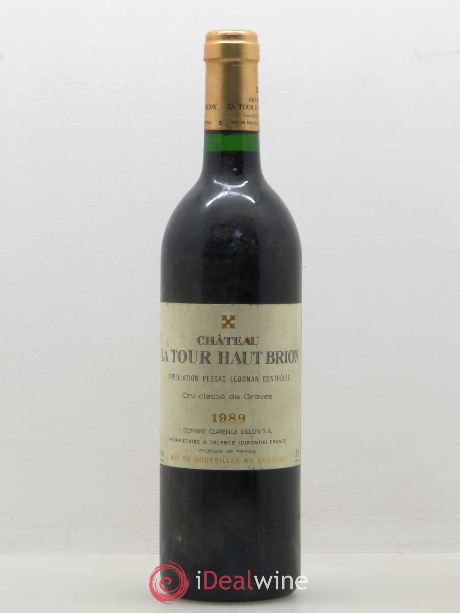 Château la Tour Haut-Brion Cru Classé de Graves 1989 - Lot de 1 bouteille - 0