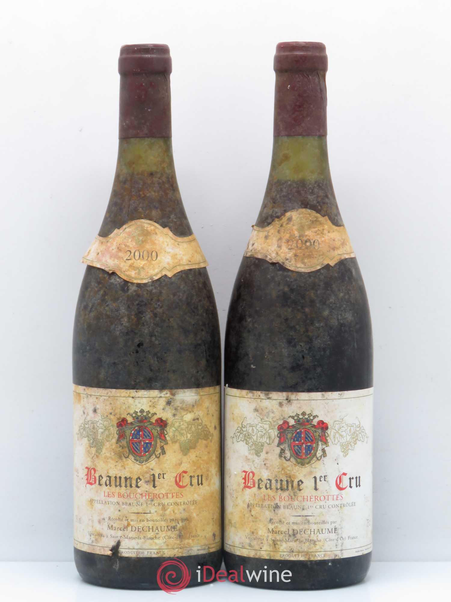 Beaune 1er Cru Les Boucherottes Marcel Dechaume 2000 - Lot of 5 bottles - 2