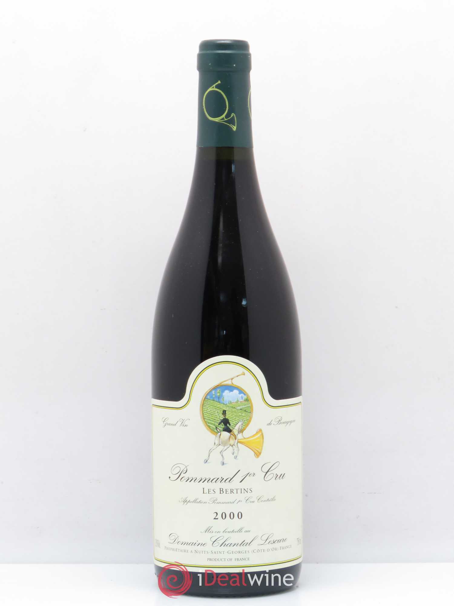 Pommard 1er Cru Les Bertins Chantal Lescure 2000 - Lot de 1 bouteille - 0