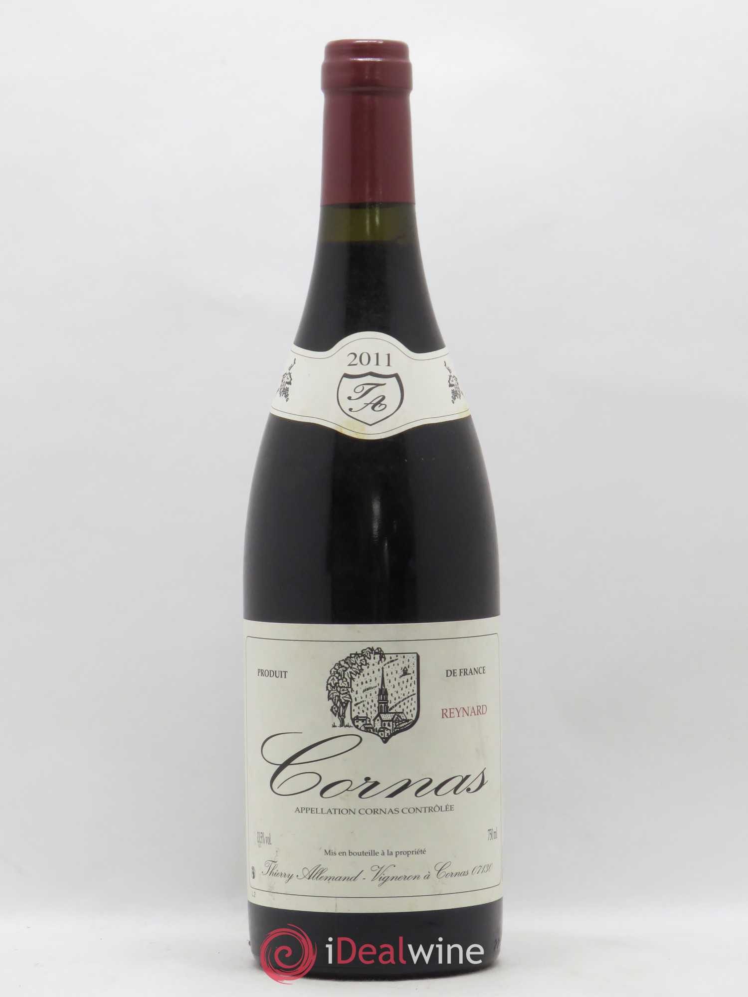 Cornas Reynard Thierry Allemand 2011 - Lot de 1 bouteille - 0