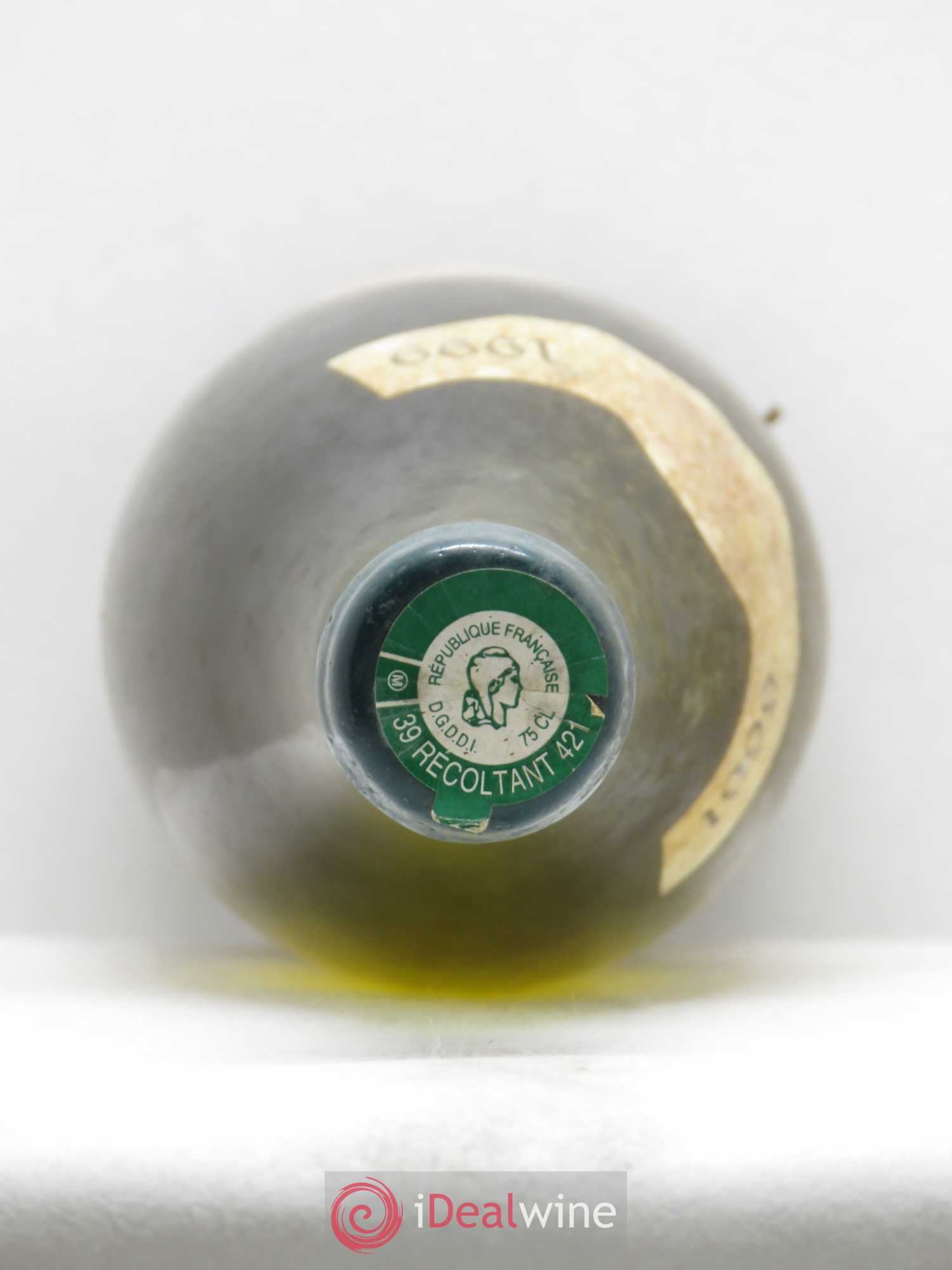 Arbois-Pupillin Tradition Chardonnay Savagnin (cire verte) Overnoy-Houillon (Domaine) 1999 - Lot de 1 bouteille - 1