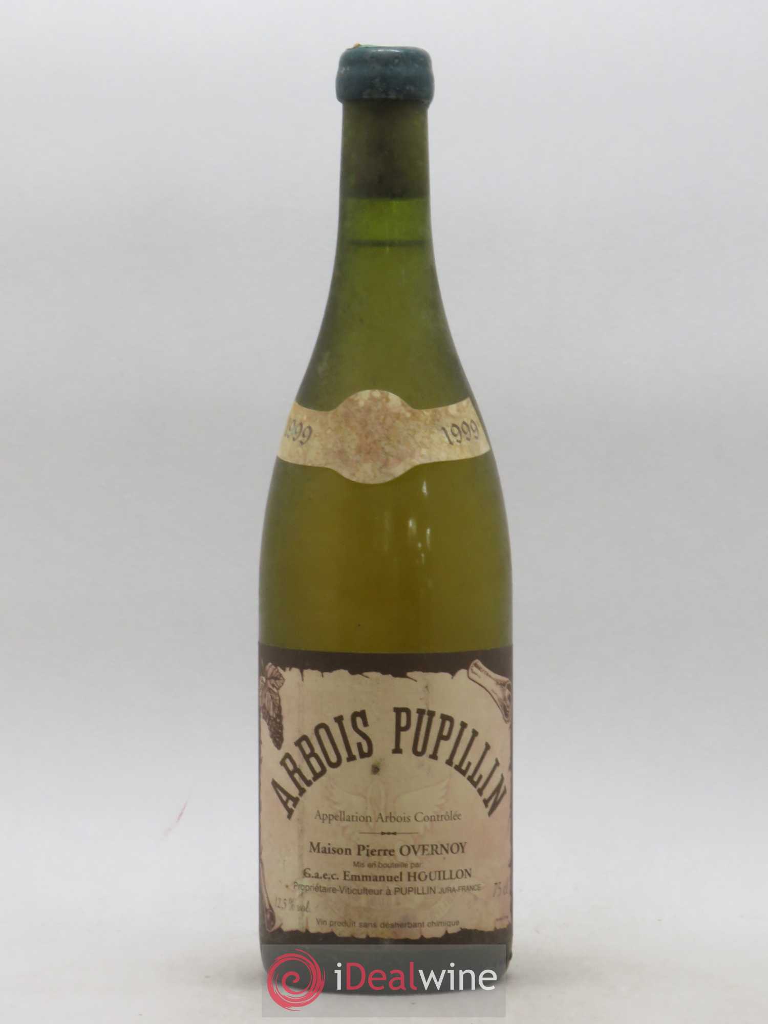 Arbois-Pupillin Tradition Chardonnay Savagnin (cire verte) Overnoy-Houillon (Domaine) 1999 - Lot de 1 bouteille - 0