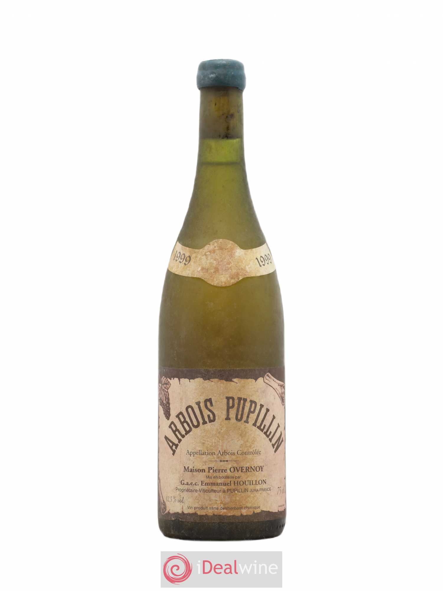 Arbois-Pupillin Tradition Chardonnay Savagnin (cire verte) Overnoy-Houillon (Domaine) 1999 - Lot de 1 bouteille - 0