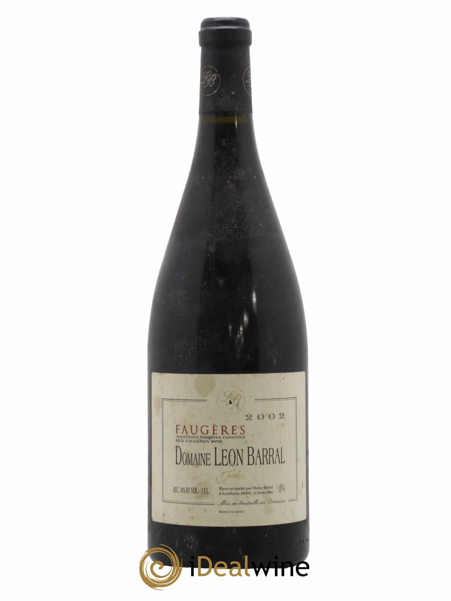 Faugères Jadis Domaine Léon Barral 2002 - Lot de 1 magnum - 0
