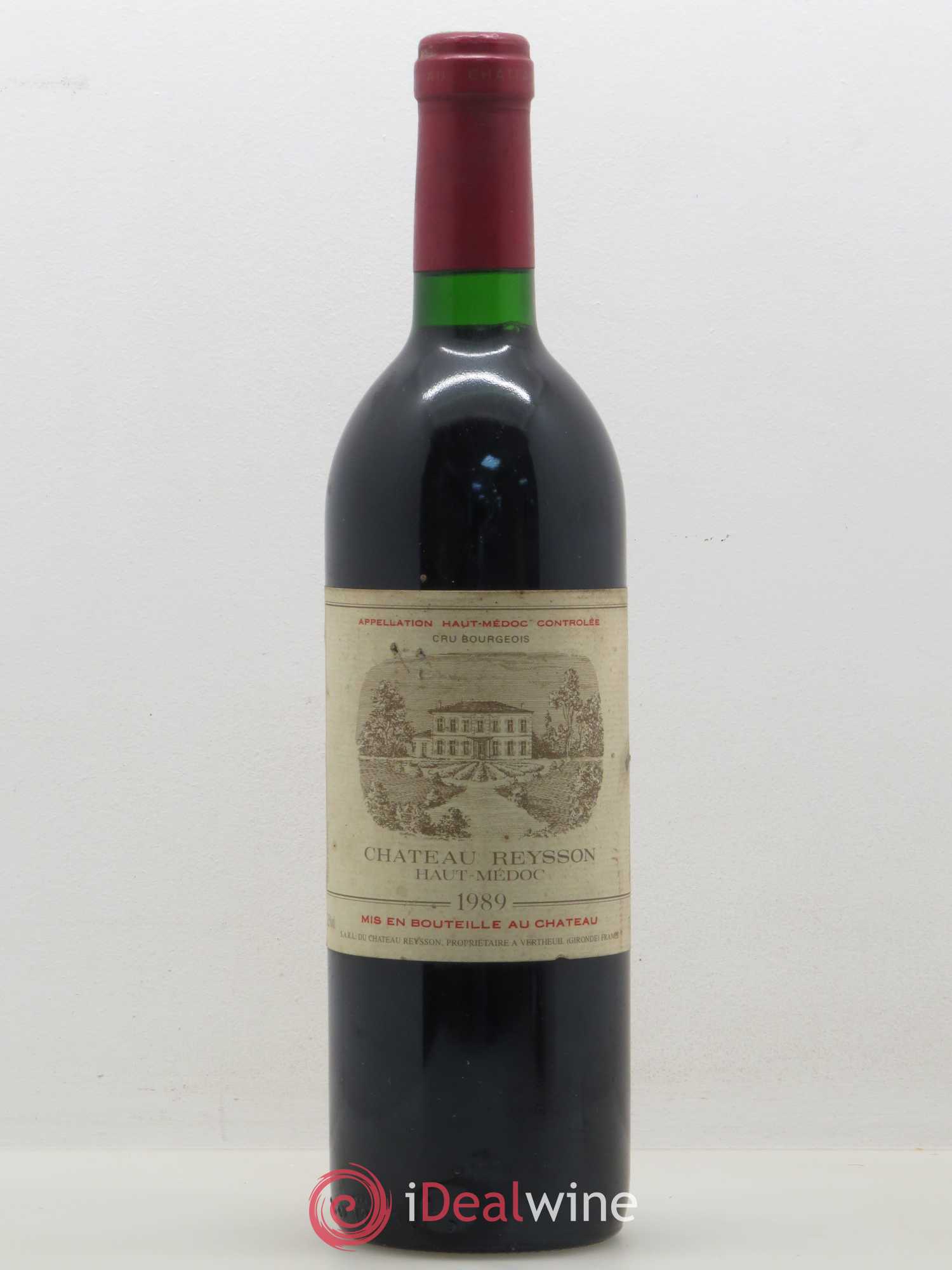 Château Reysson Cru Bourgeois 1989 - Lot de 1 bouteille - 0