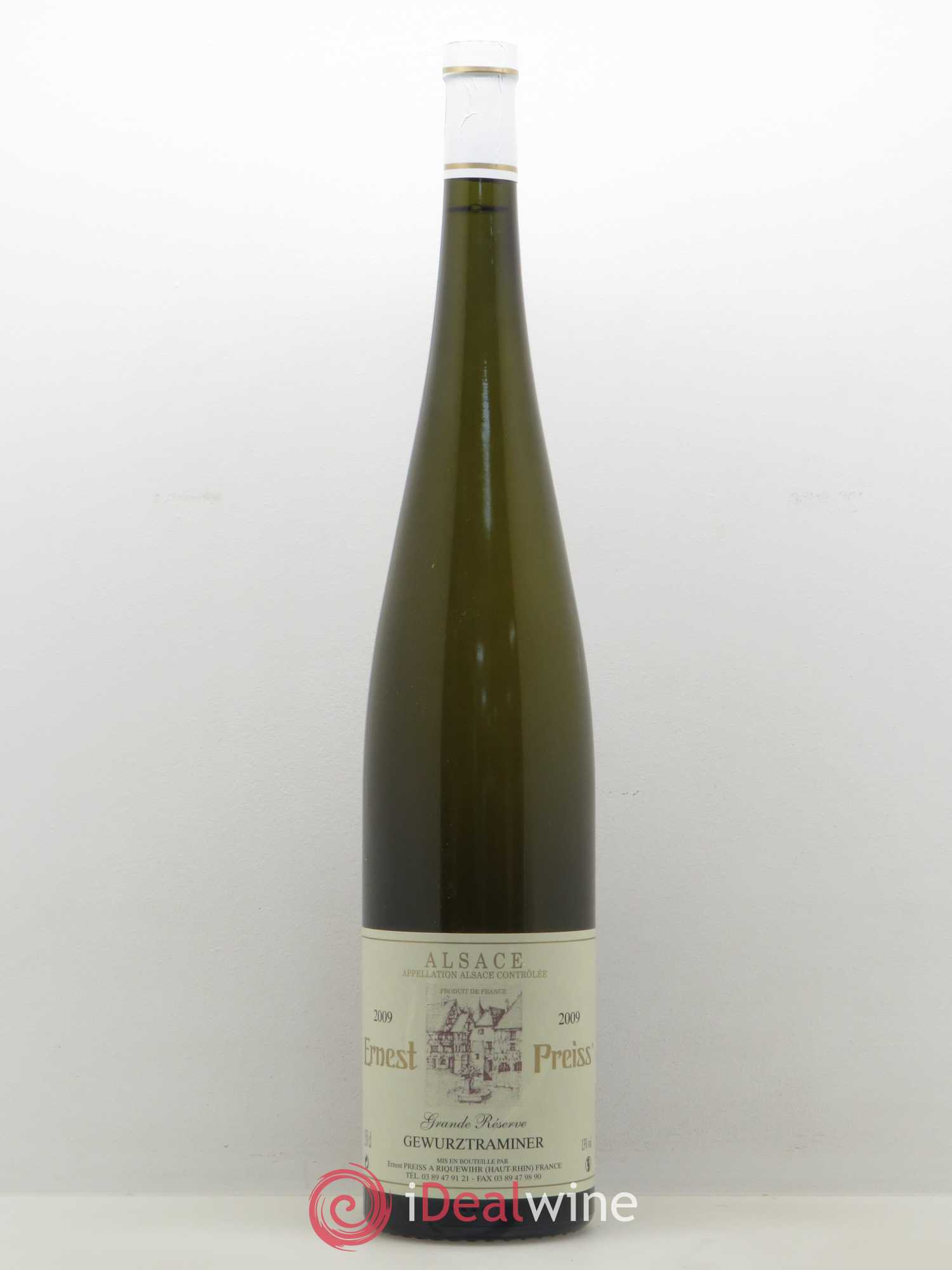 Gewurztraminer Grande Reserve Ernest Preiss 2009 - Posten von 1 Magnum - 0