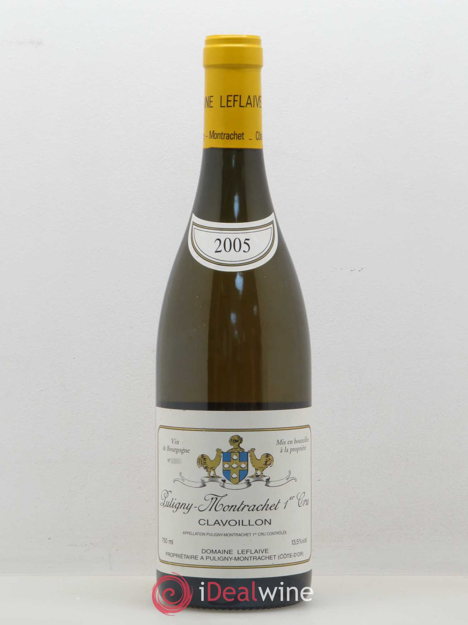 Puligny-Montrachet 1er Cru Clavoillon Leflaive (Domaine) 2005 - Lot de 1 bouteille - 0