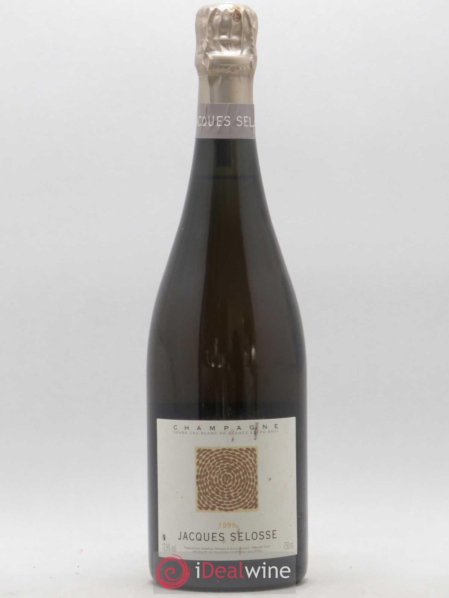 Blanc de Blancs Grand Cru Extra-Brut Jacques Selosse 1999 - Lot de 1 bouteille - 0