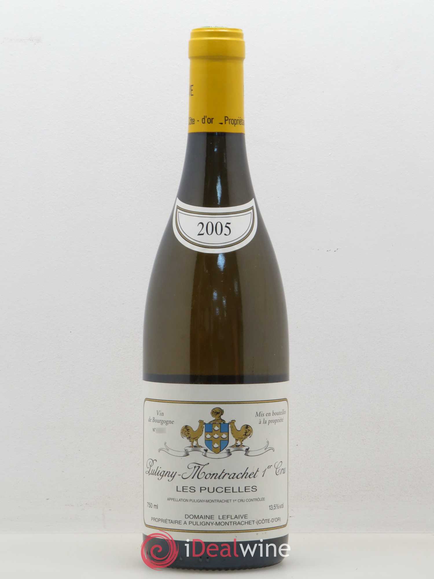 Puligny-Montrachet 1er Cru Les Pucelles Leflaive (Domaine) 2005 - Lot de 1 bouteille - 0