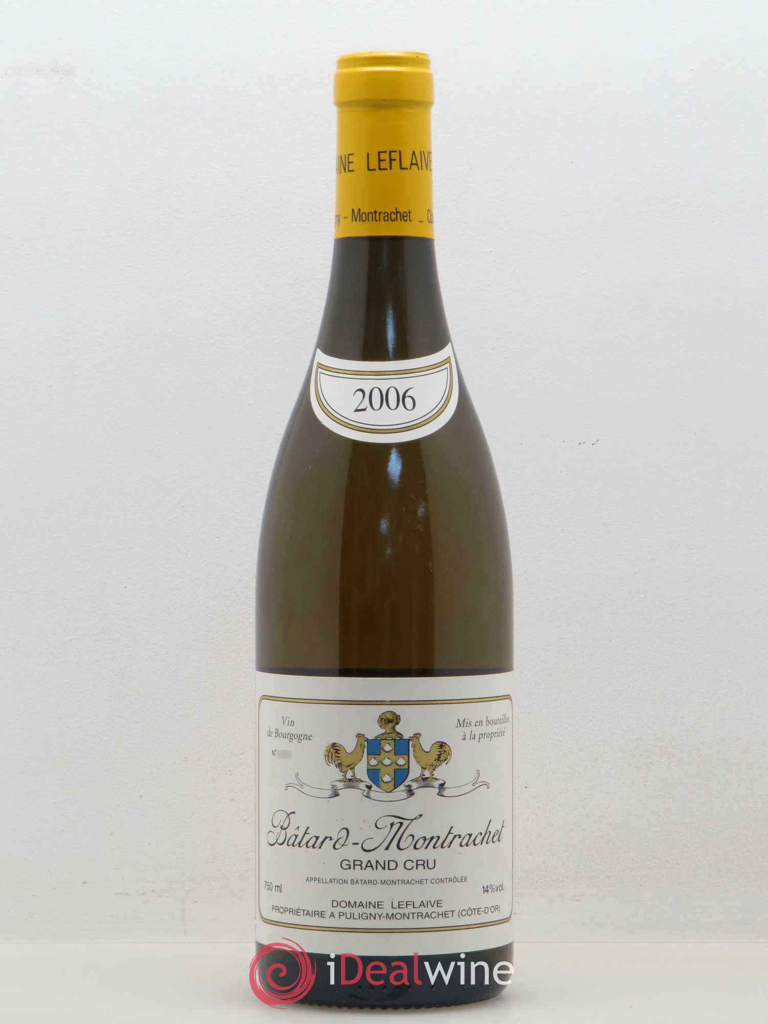 Bâtard-Montrachet Grand Cru Leflaive (Domaine) 2006 - Lot de 1 bouteille - 0