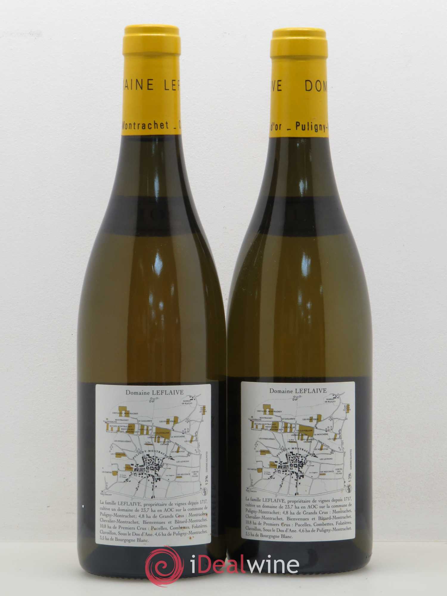 Puligny-Montrachet 1er Cru Clavoillon Leflaive (Domaine) 2010 - Lot de 2 bouteilles - 1
