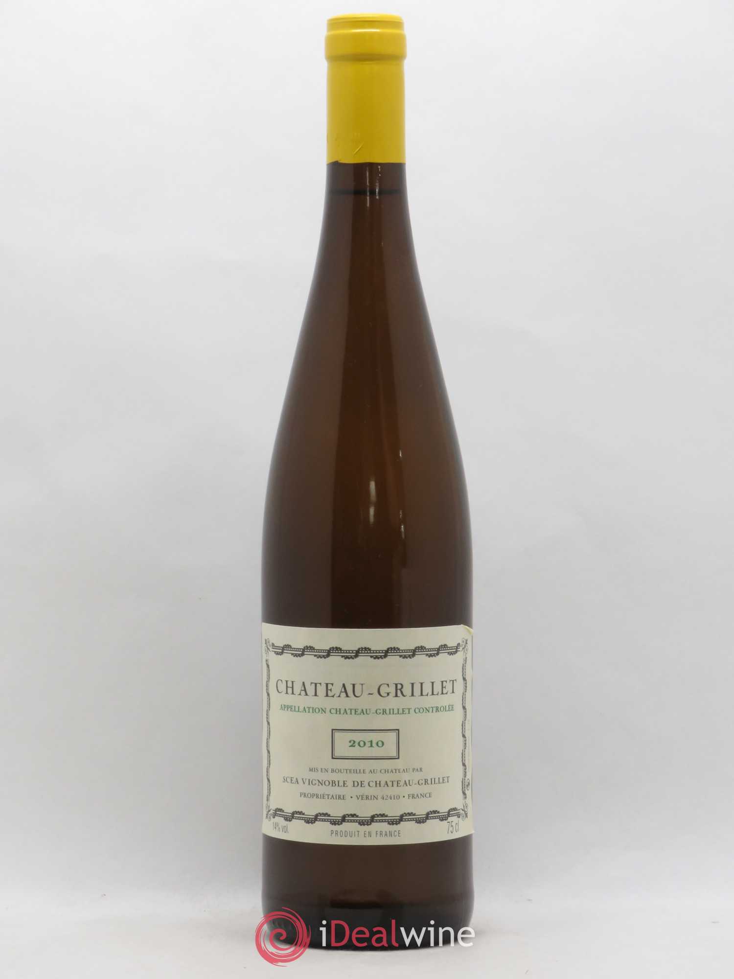 Château Grillet Château-Grillet 2010 - Lot de 1 bouteille - 0