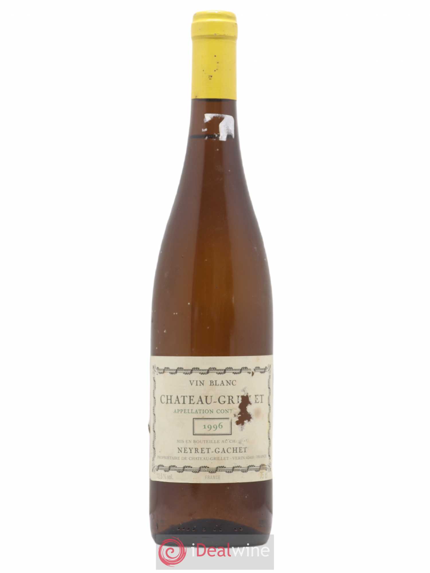 Château Grillet Château-Grillet 1996 - Lot de 1 bouteille - 0