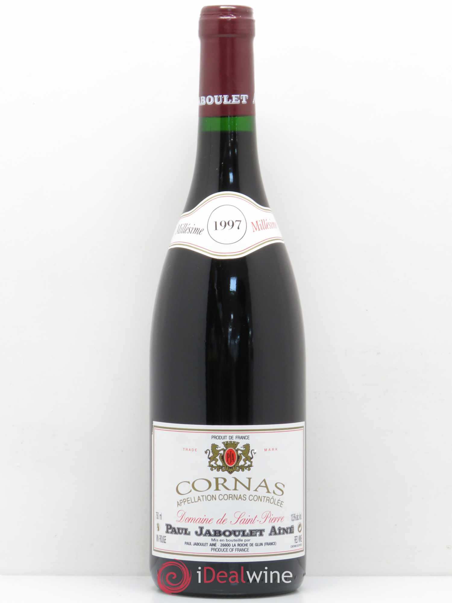 Cornas Domaine de Saint-Pierre Paul Jaboulet Ainé 1997 - Lot de 1 bouteille - 0