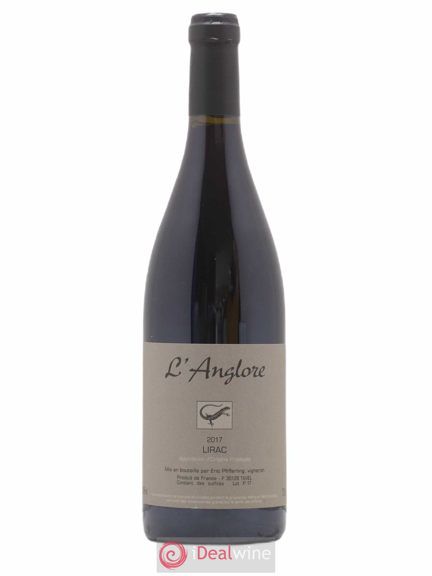 Lirac L'Anglore 2017 - Lot de 1 bouteille - 0