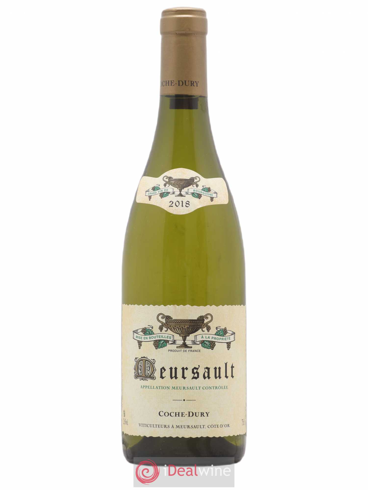 Meursault Coche Dury (Domaine) 2018 - Lot de 1 bouteille - 0