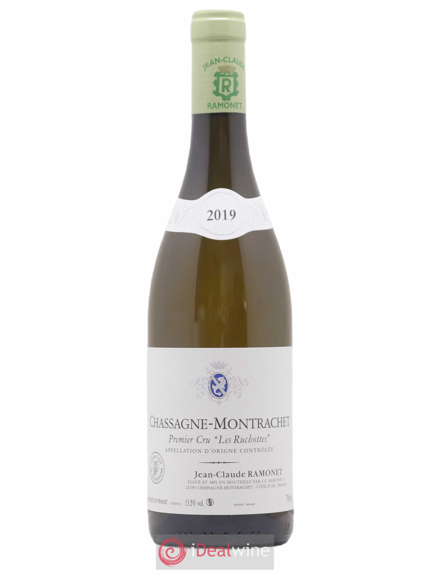 Chassagne-Montrachet 1er Cru Les Ruchottes Ramonet (Domaine) 2019 - Lot de 1 bouteille - 0