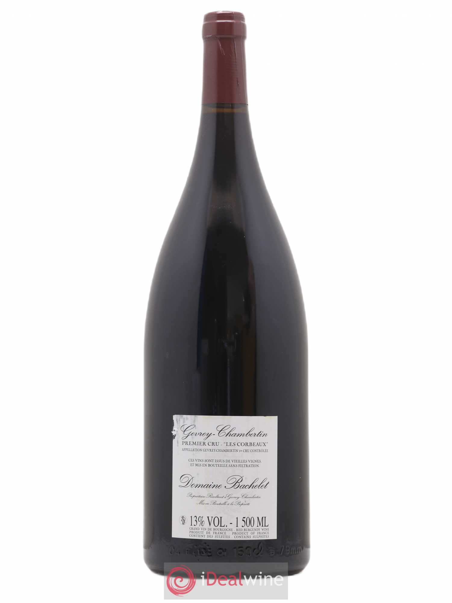 Gevrey-Chambertin 1er Cru Les Corbeaux Vieilles Vignes Denis Bachelet (Domaine) 2018 - Lot de 1 magnum - 1
