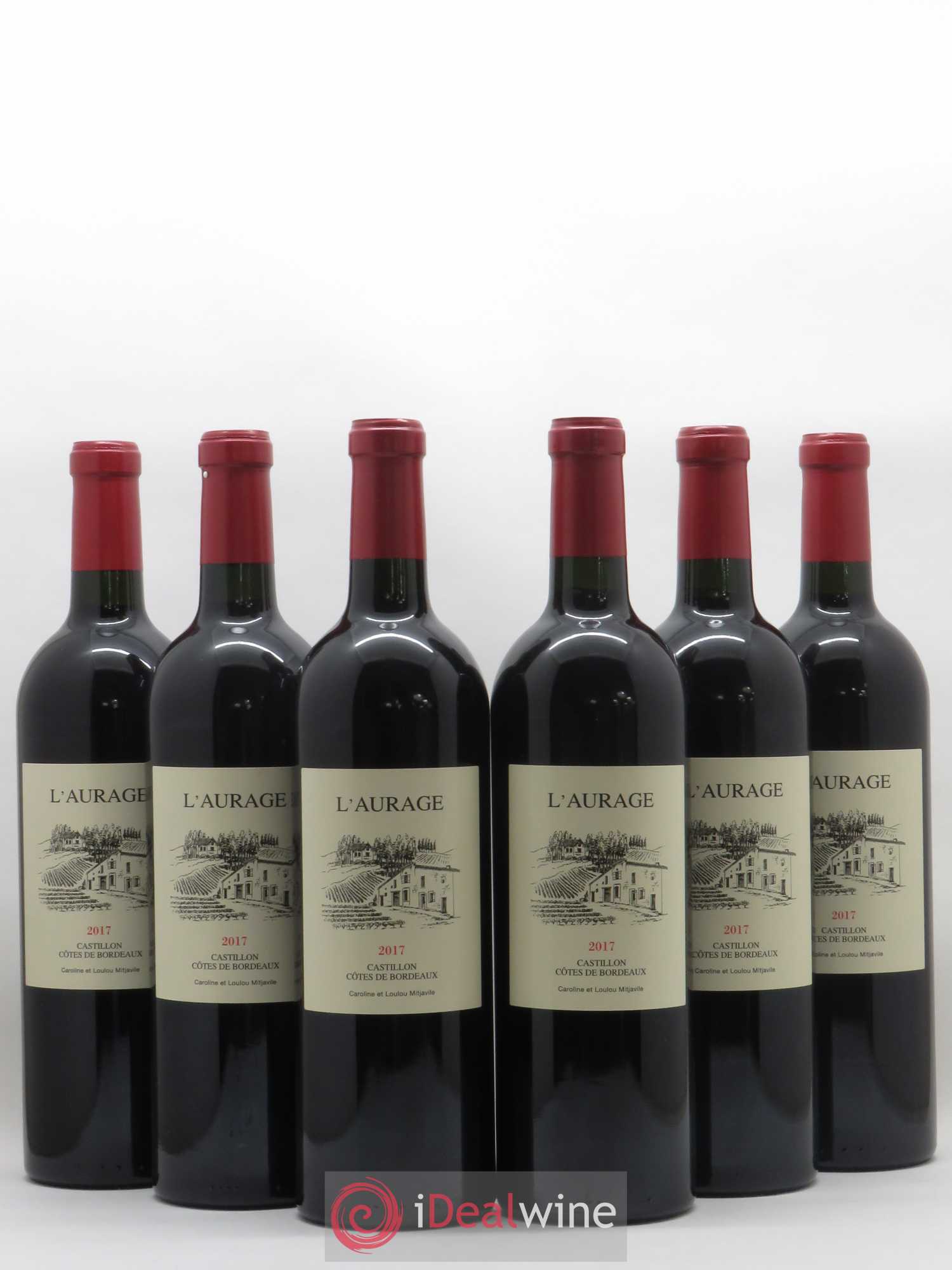 L'Aurage 2017 - Lot de 6 bouteilles - 0