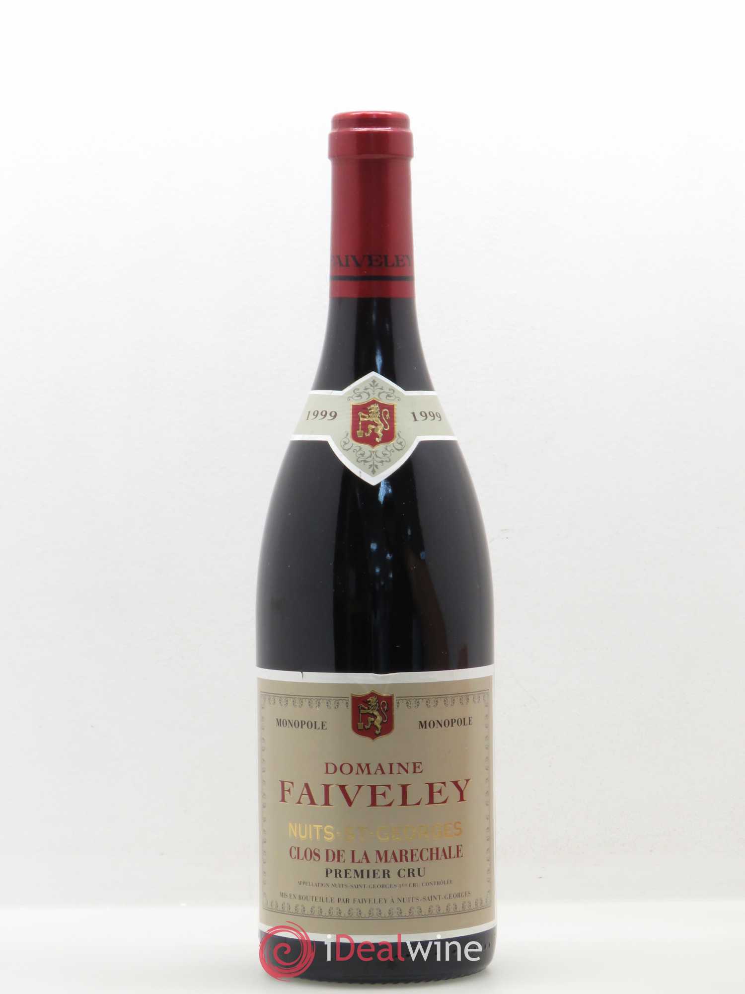 Nuits-Saint-Georges 1er Cru Clos de la Marechale Domaine Faiveley 1999 - Posten von 1 Flasche - 0