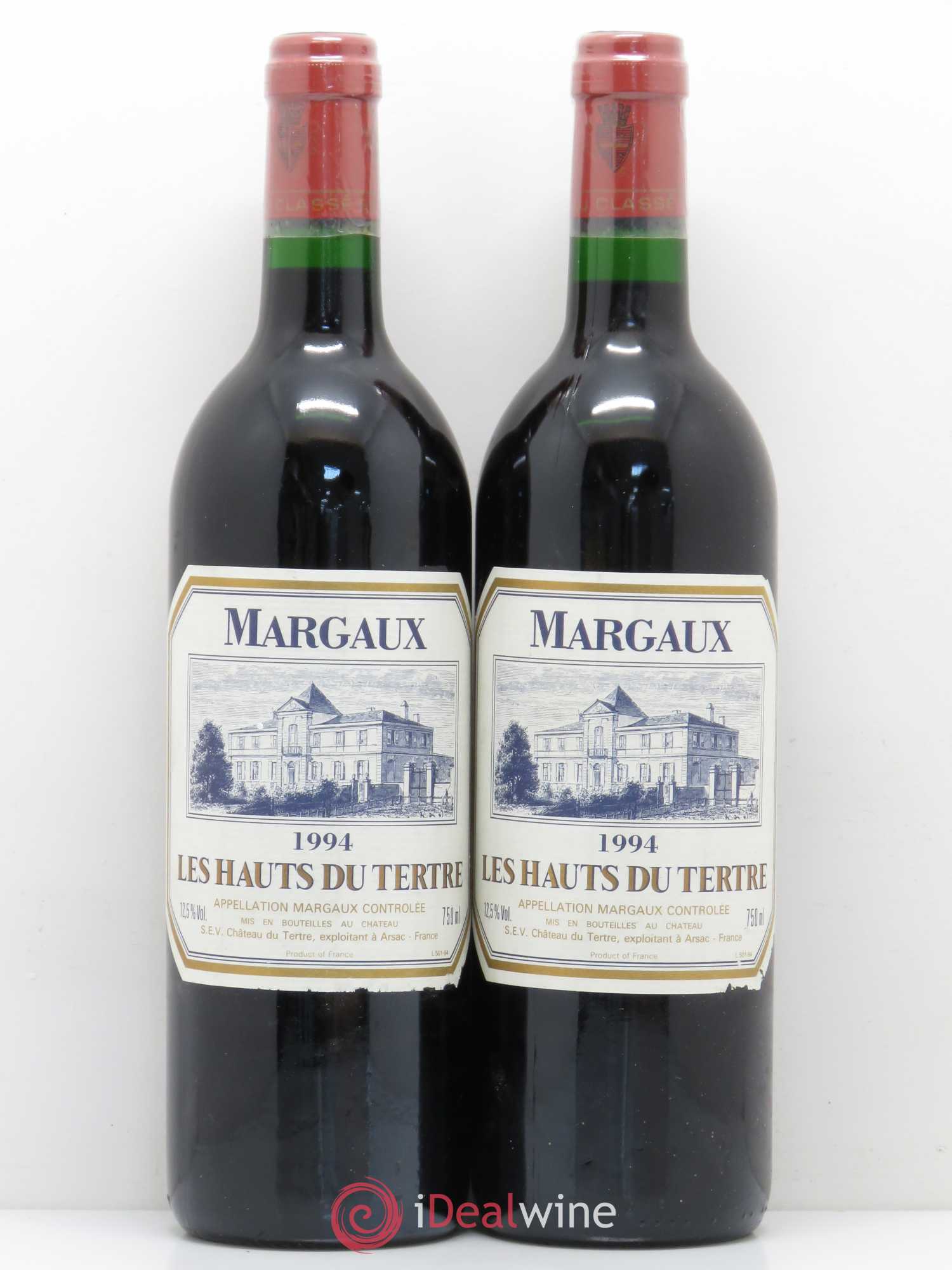 Les Hauts du Tertre 2000 - Lot de 2 bouteilles - 0