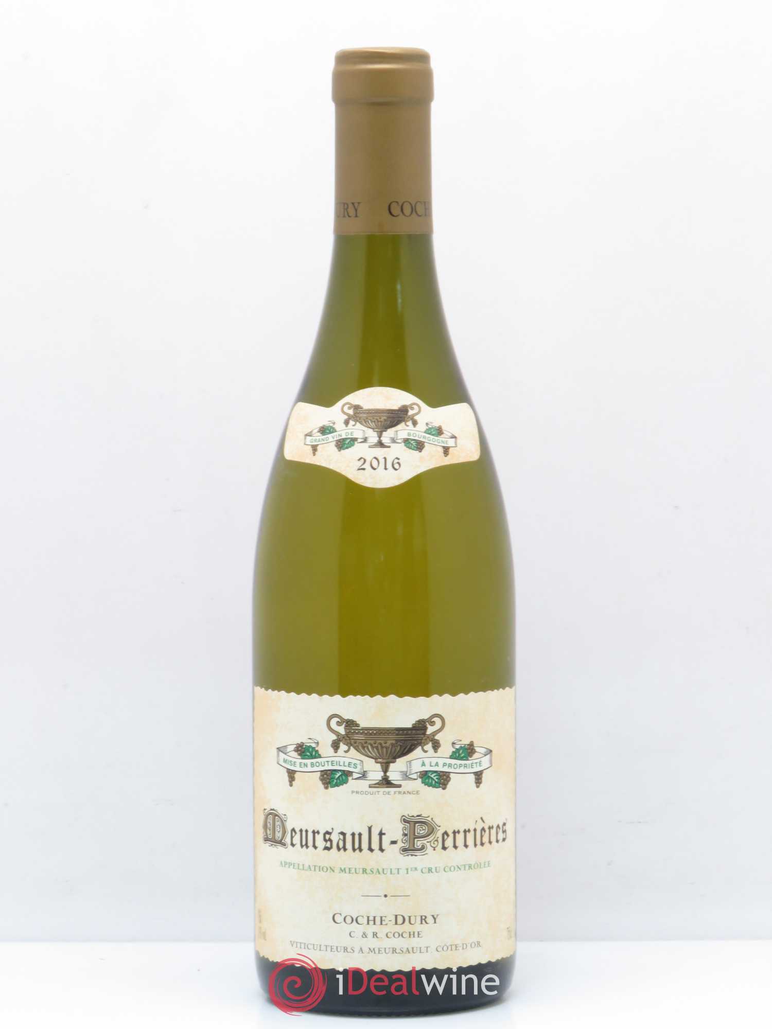 Meursault 1er Cru Perrières Coche Dury (Domaine) 2016 - Lot de 1 bouteille - 0