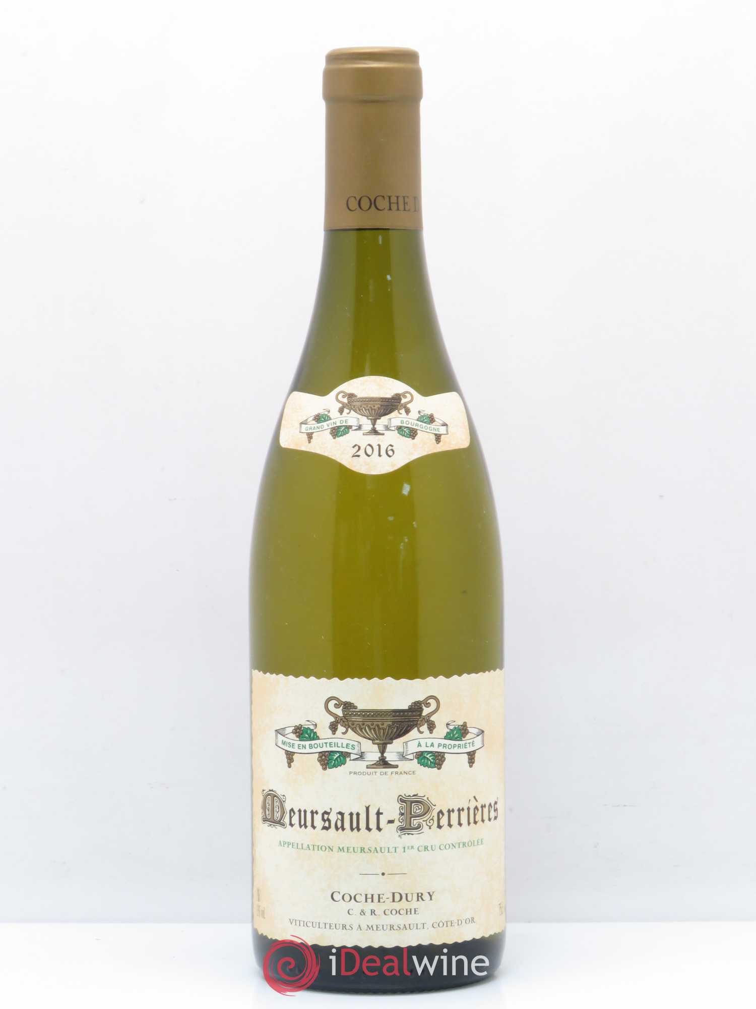 Meursault 1er Cru Perrières Coche Dury (Domaine) 2016 - Lot de 1 bouteille - 0
