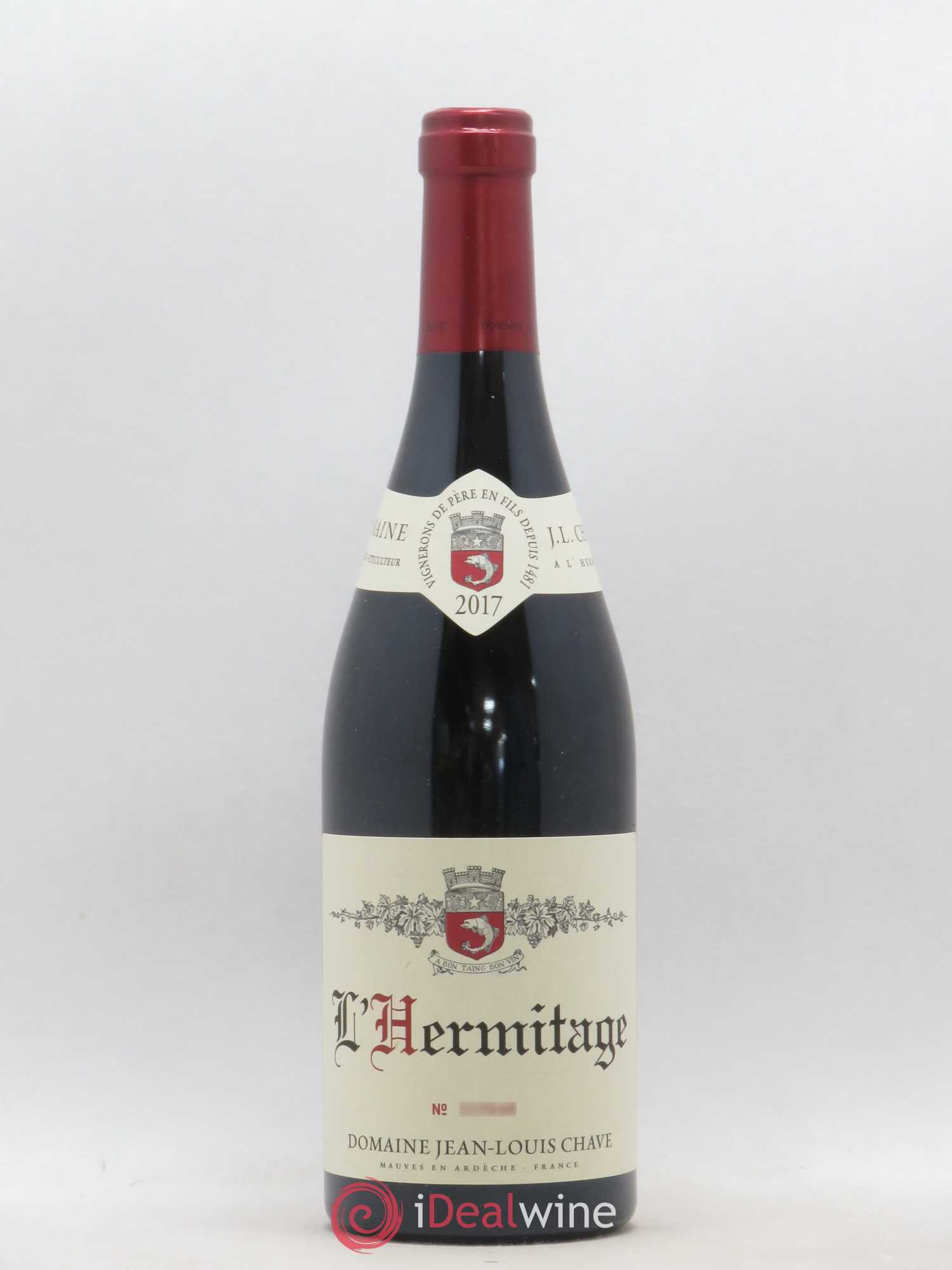 Hermitage Jean-Louis Chave 2017 - Lot de 1 bouteille - 0