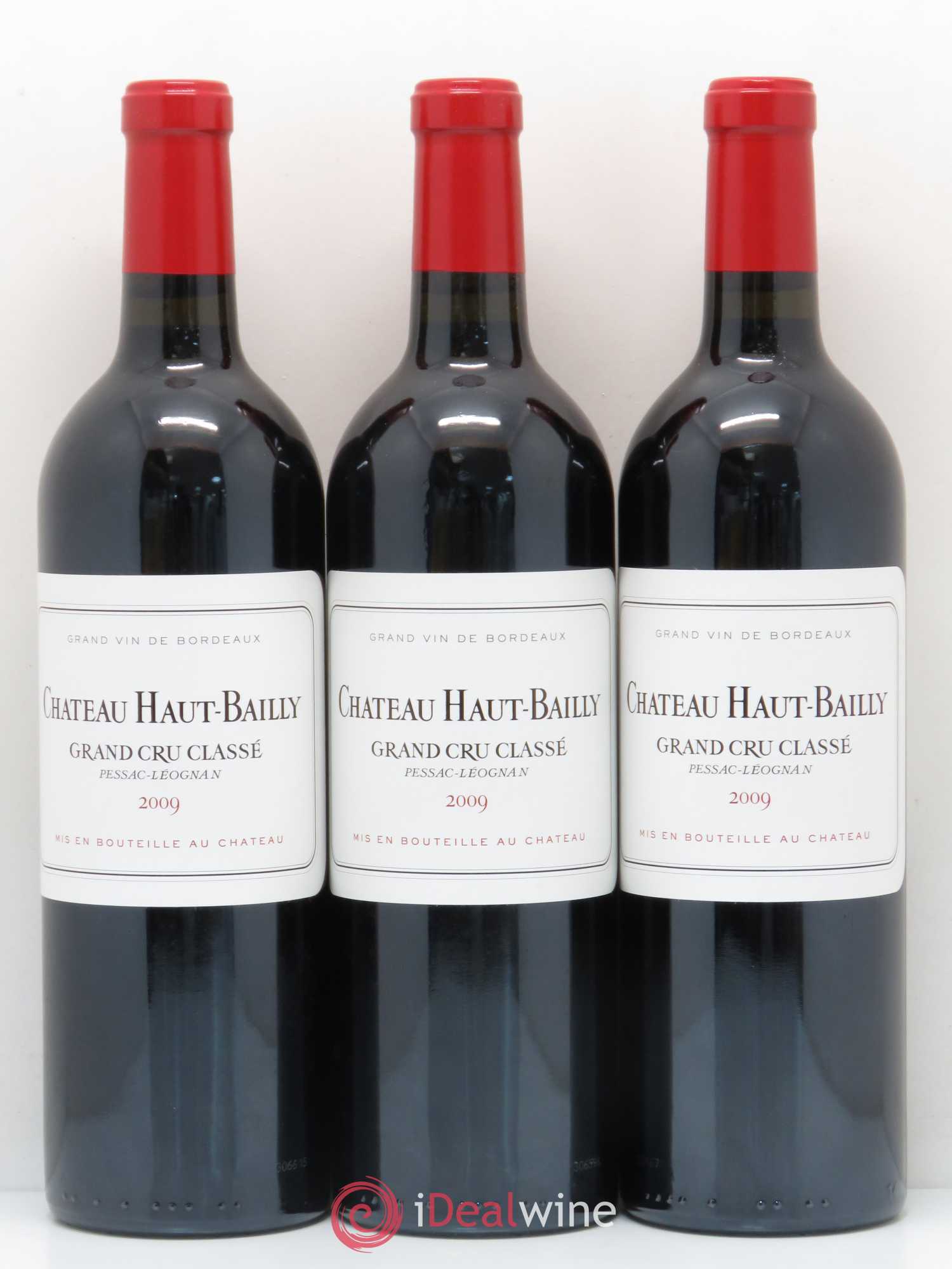 Château Haut-Bailly Cru Classé de Graves 2009 - Lot de 12 bouteilles - 1