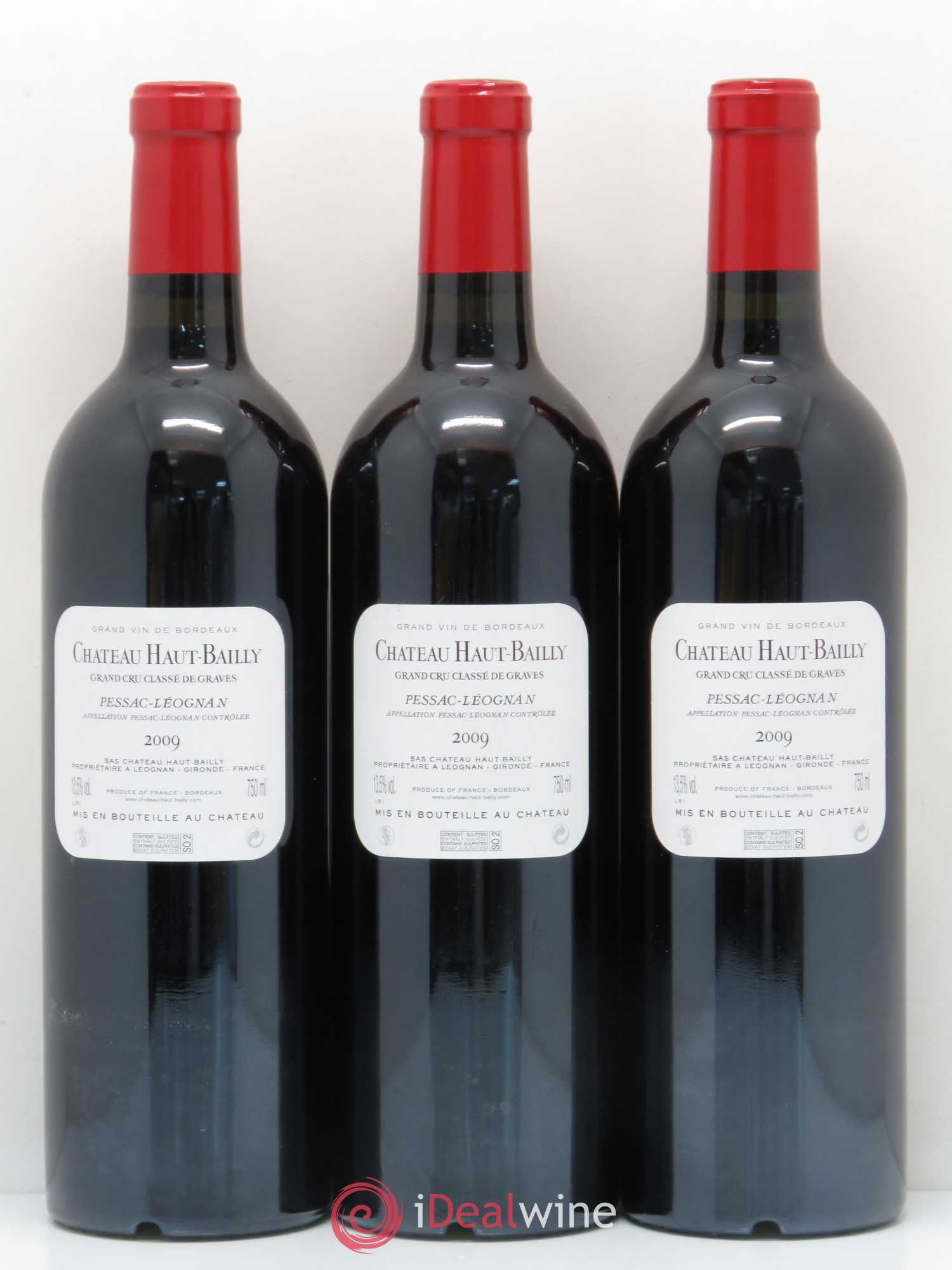 Château Haut-Bailly Cru Classé de Graves 2009 - Lot de 12 bouteilles - 2