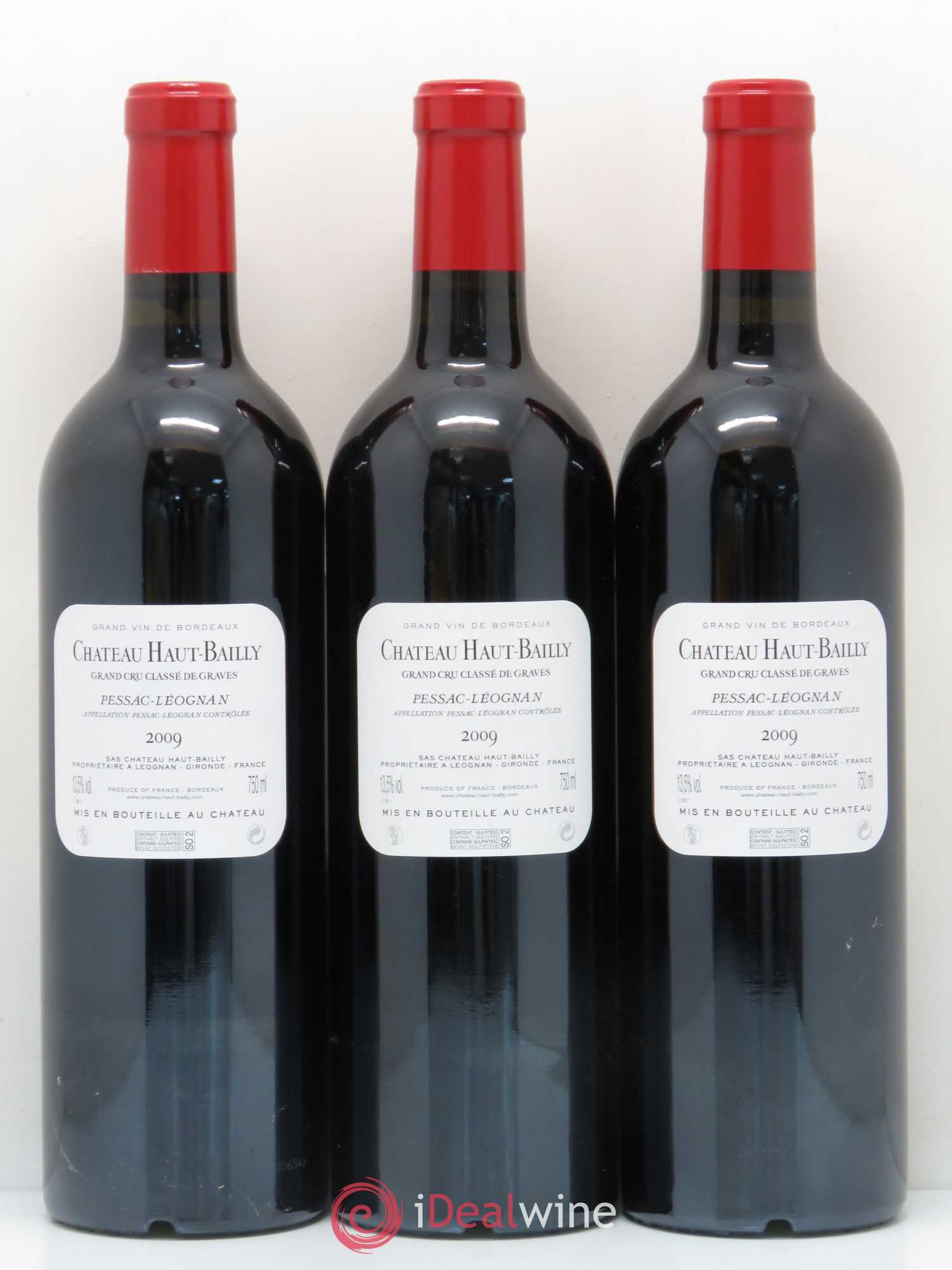 Château Haut-Bailly Cru Classé de Graves 2009 - Lot de 12 bouteilles - 2
