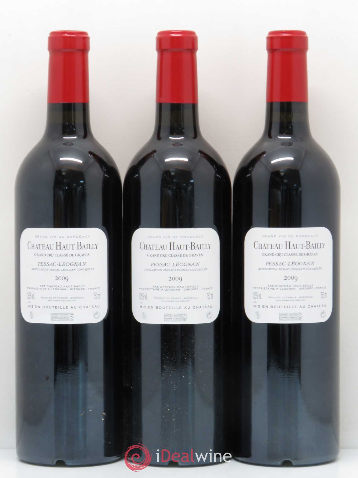 Château Haut-Bailly Cru Classé de Graves 2009 - Lot de 12 bouteilles - 8
