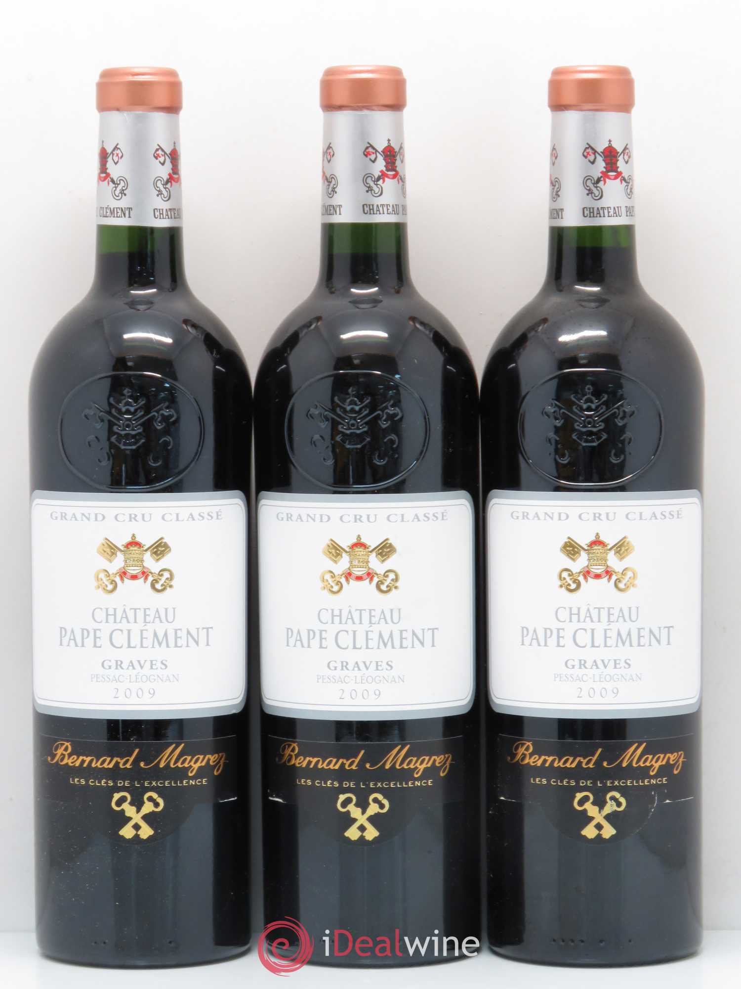 Château Pape Clément Cru Classé de Graves 2009 - Lot de 12 bouteilles - 1